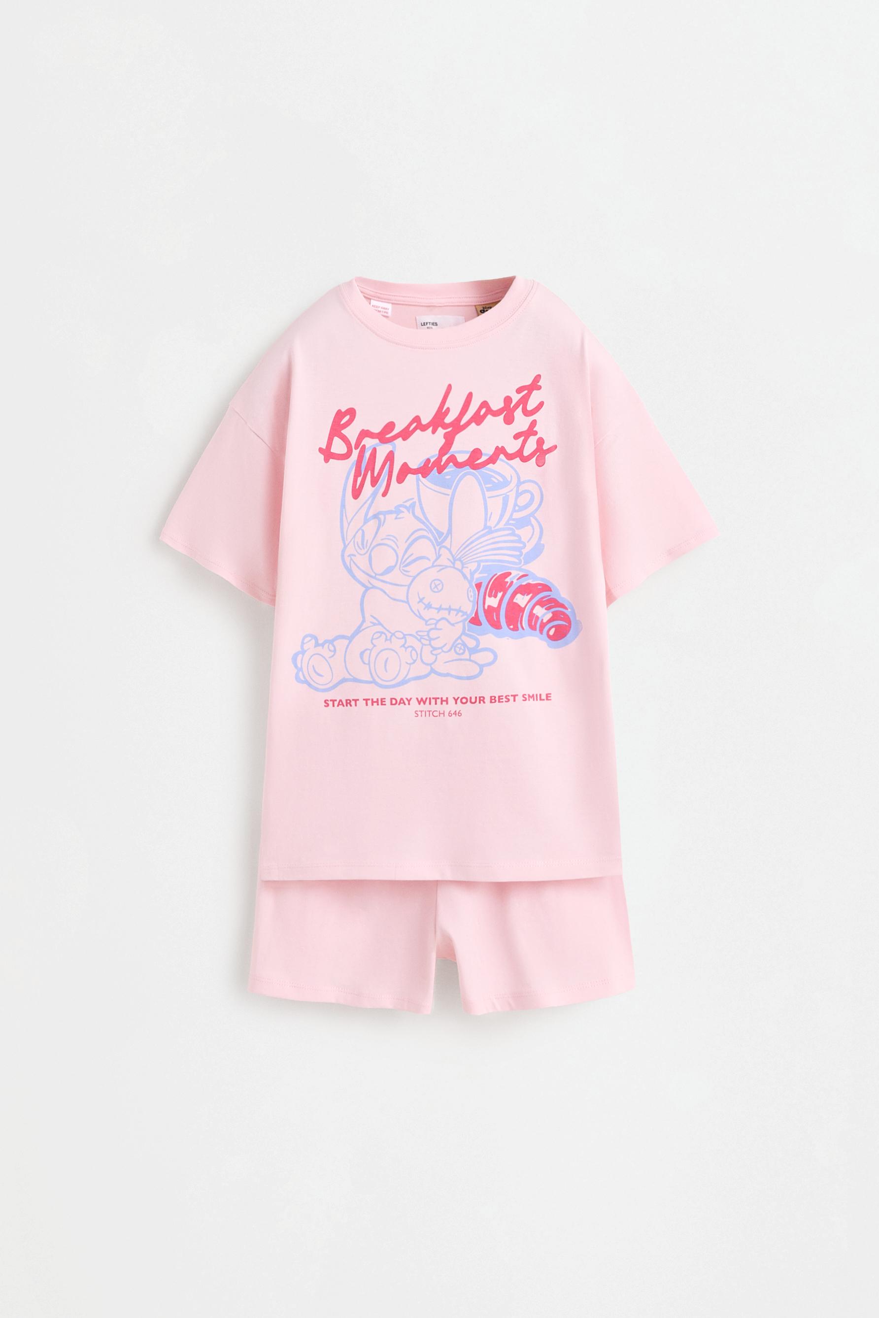 Stitch ©Disney short pyjamas — PINK