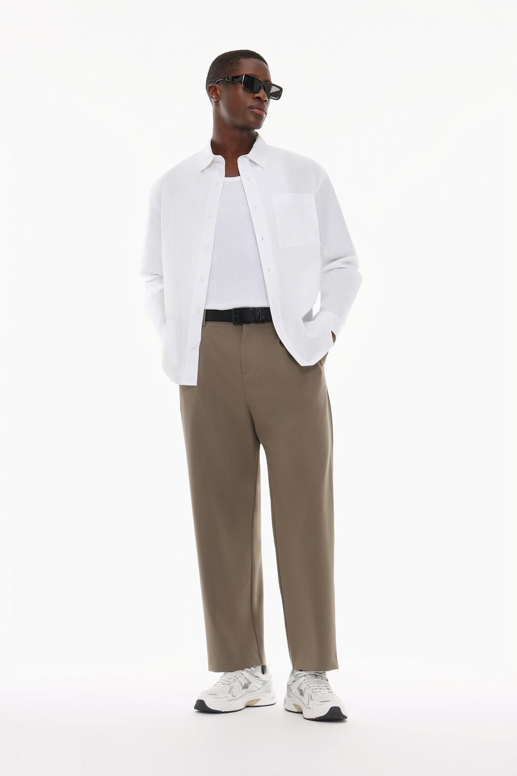 Tailored baggy trousers