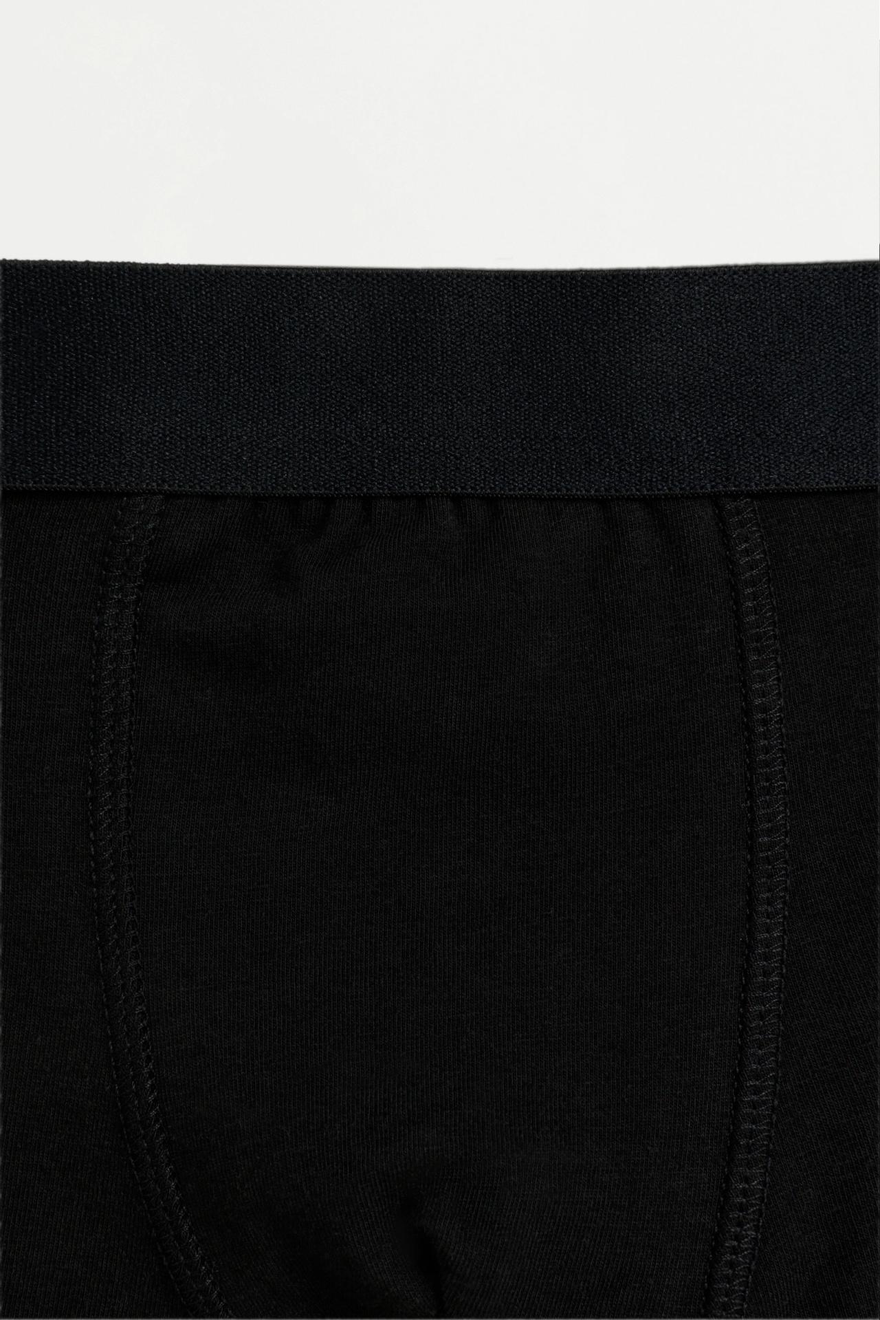 Pack of 5 basic boxer shorts — BLACK
