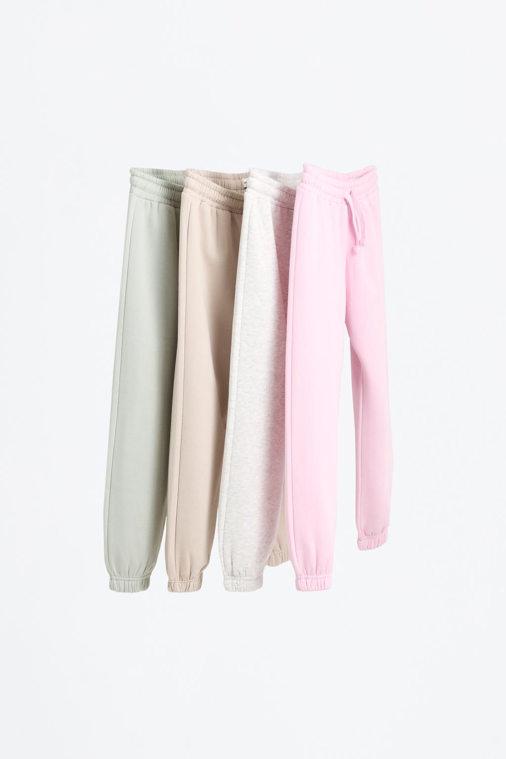 4-pack of plain plush trousers