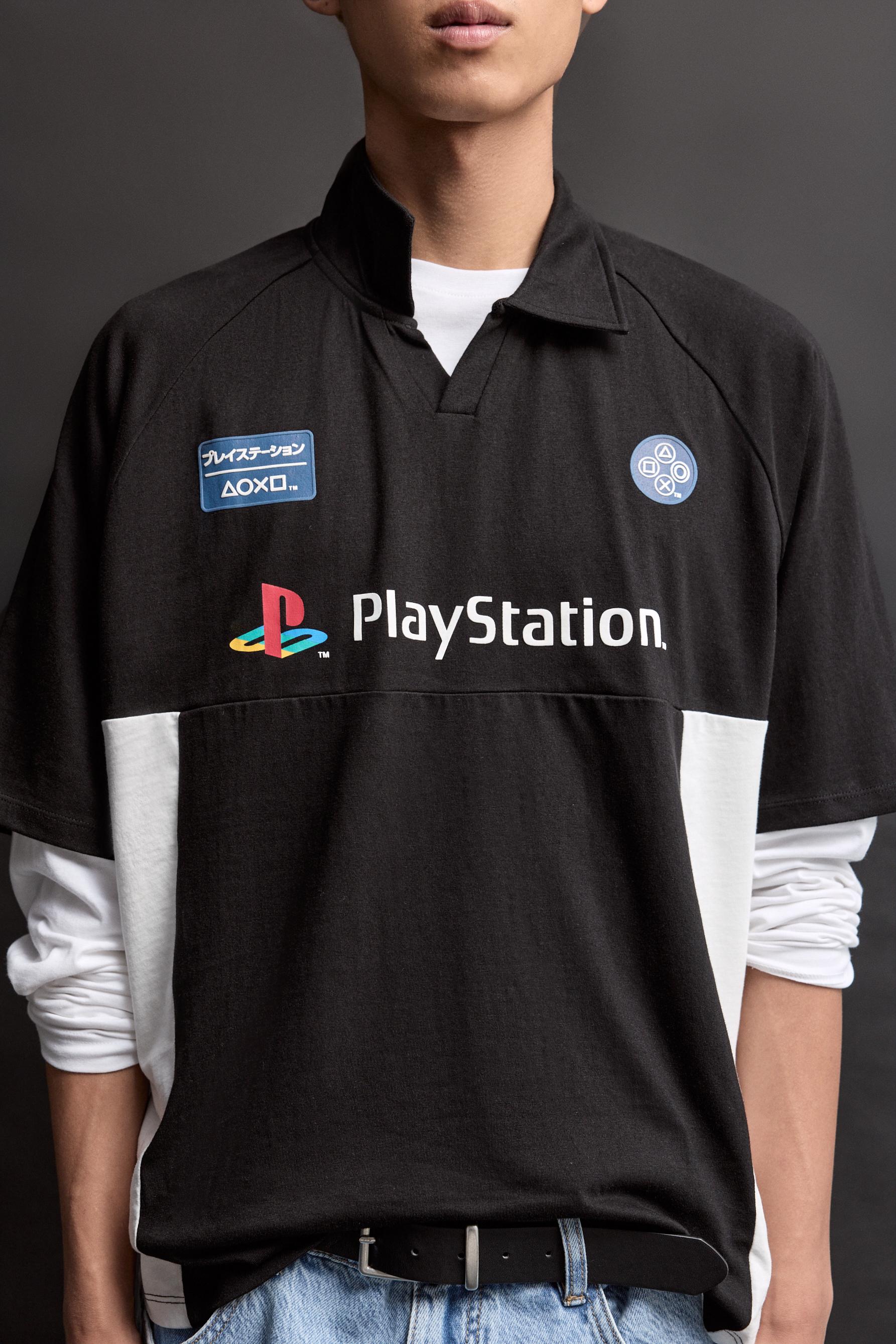 PlayStation Polo Shirt — BLACK