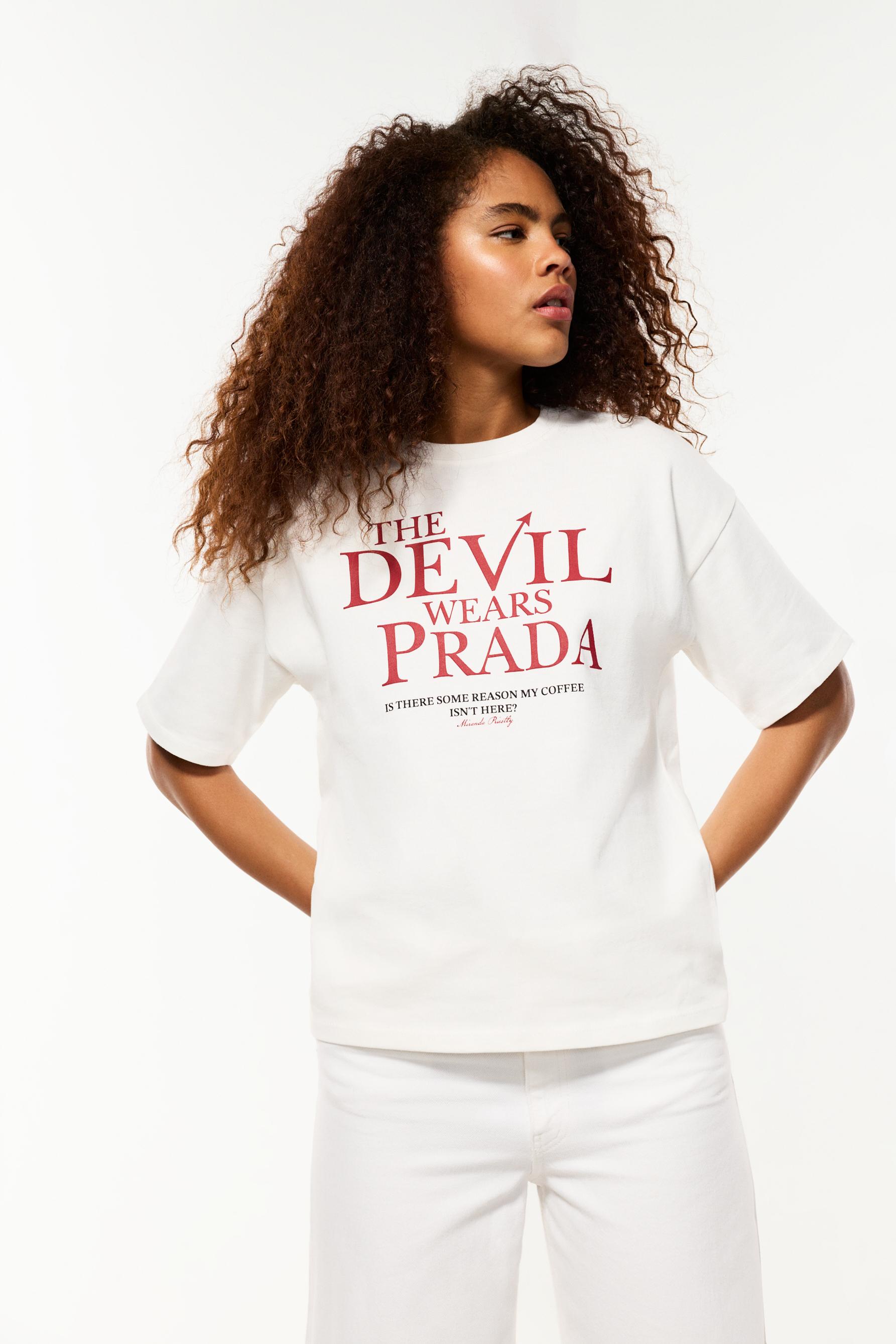 The Devil Wears Prada ©Disney T-shirt — OFF WHITE