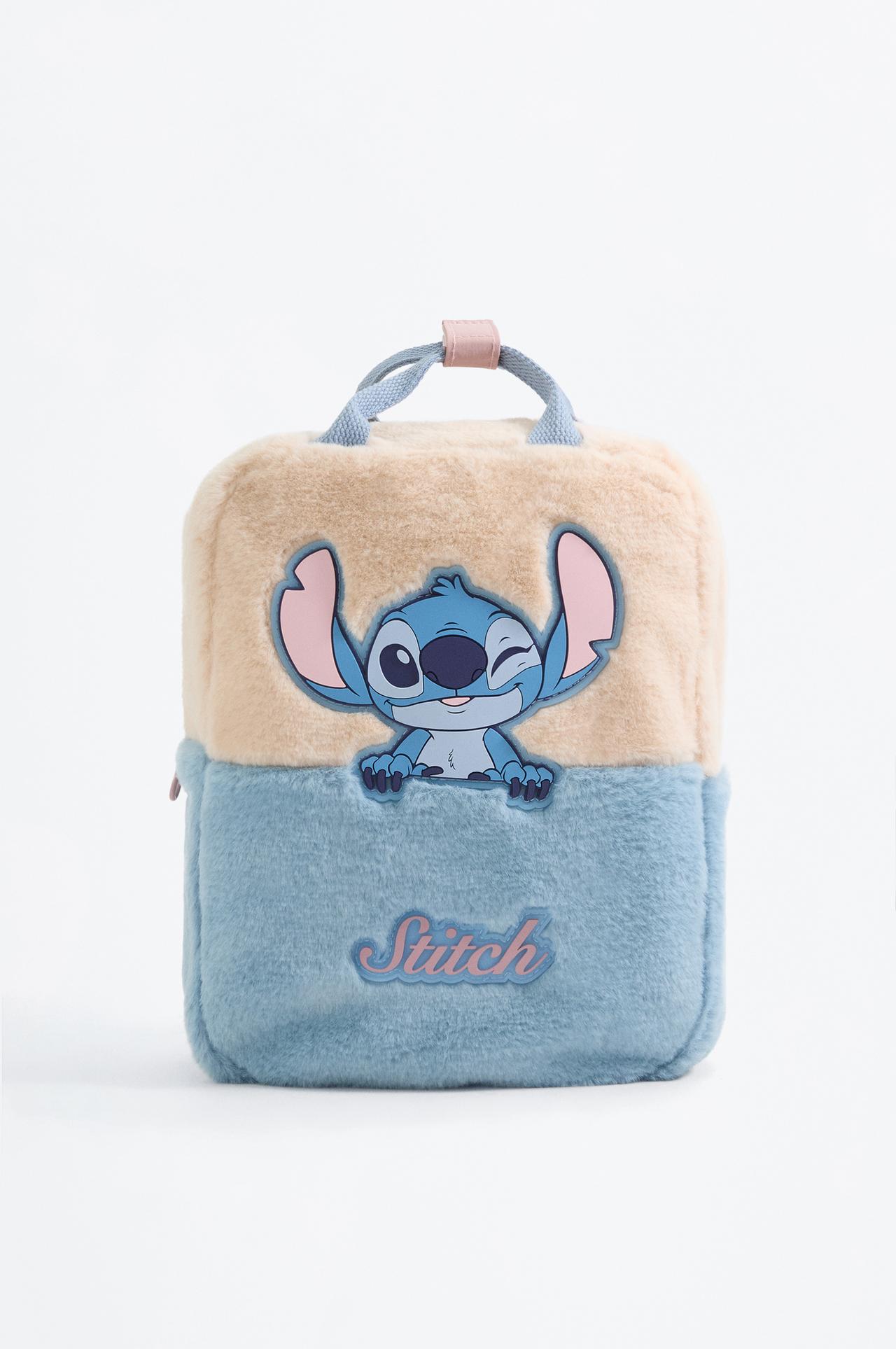 Lilo & Stitch ©Disney faux fur backpack — BLUE