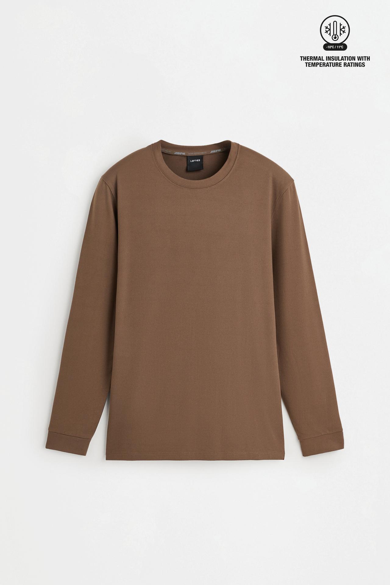 Thermal base layer — TAUPE BROWN