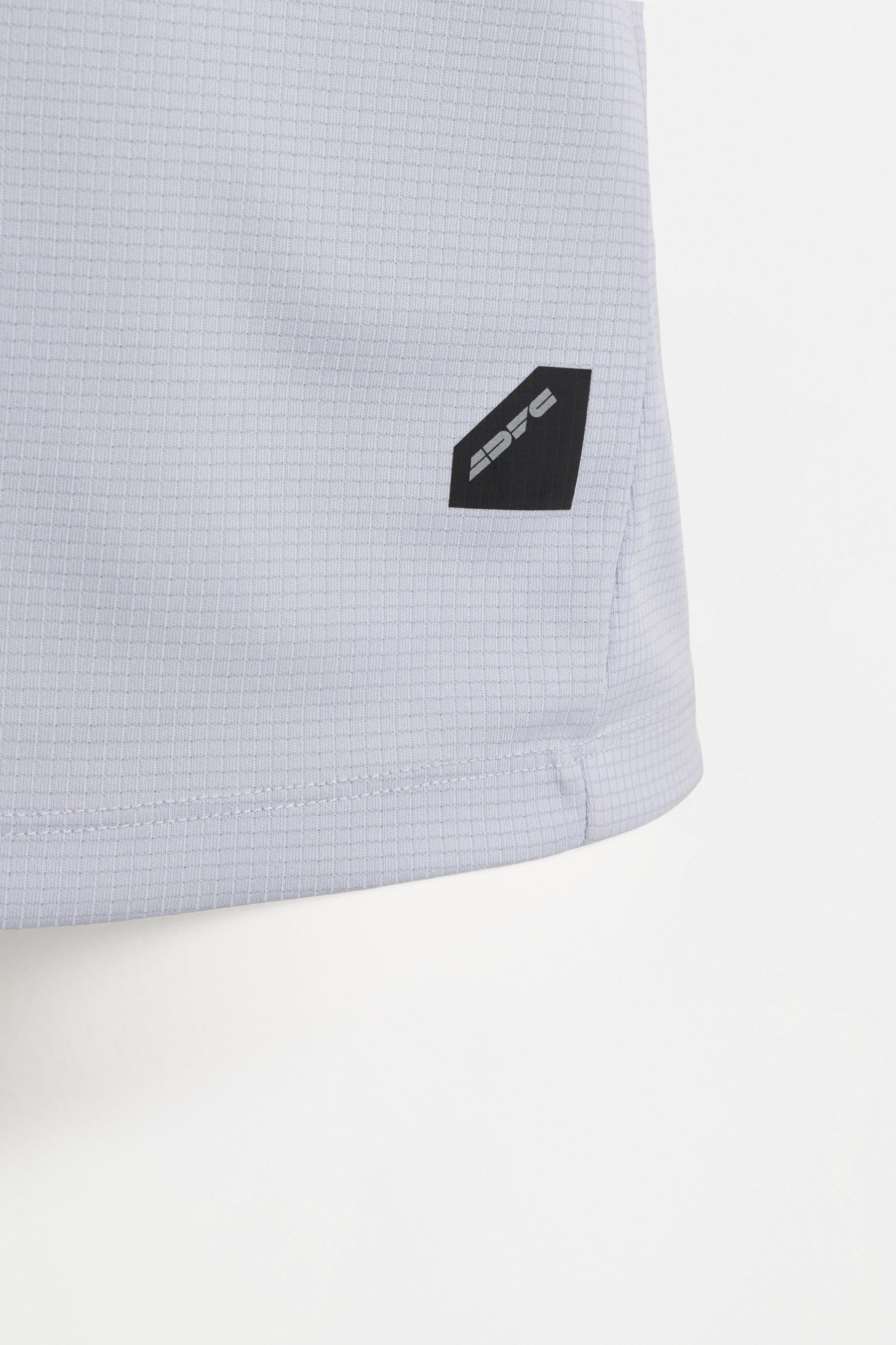 Sleeveless sports T-shirt — DARK GREY MARL