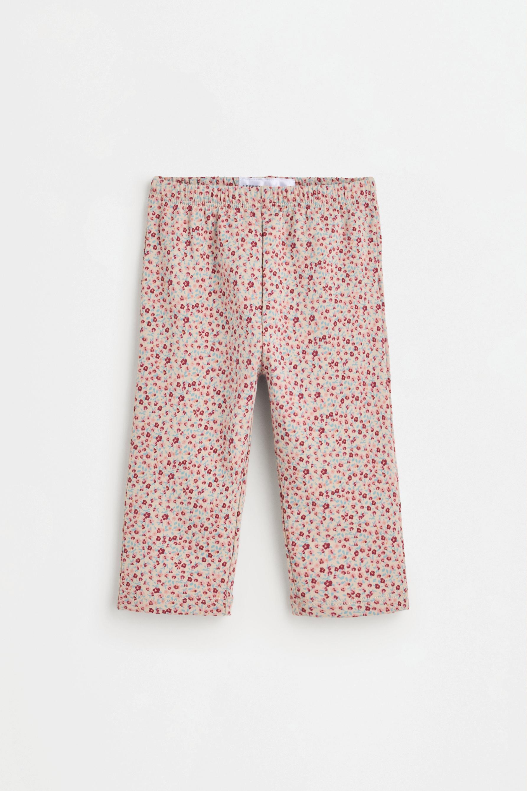 Printed plush sweatshirt and trousers set — ECRU