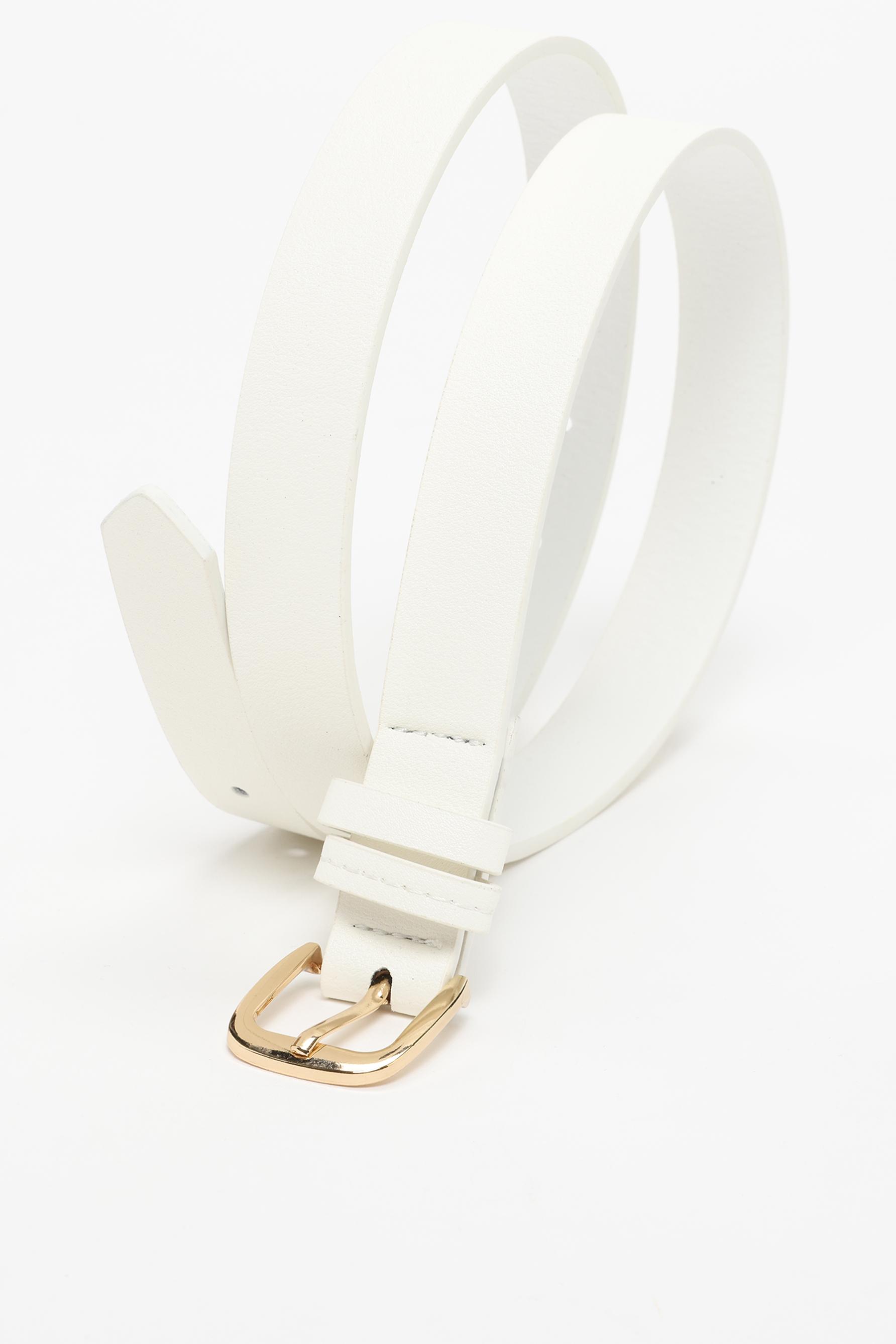 Basic belt — WHITE
