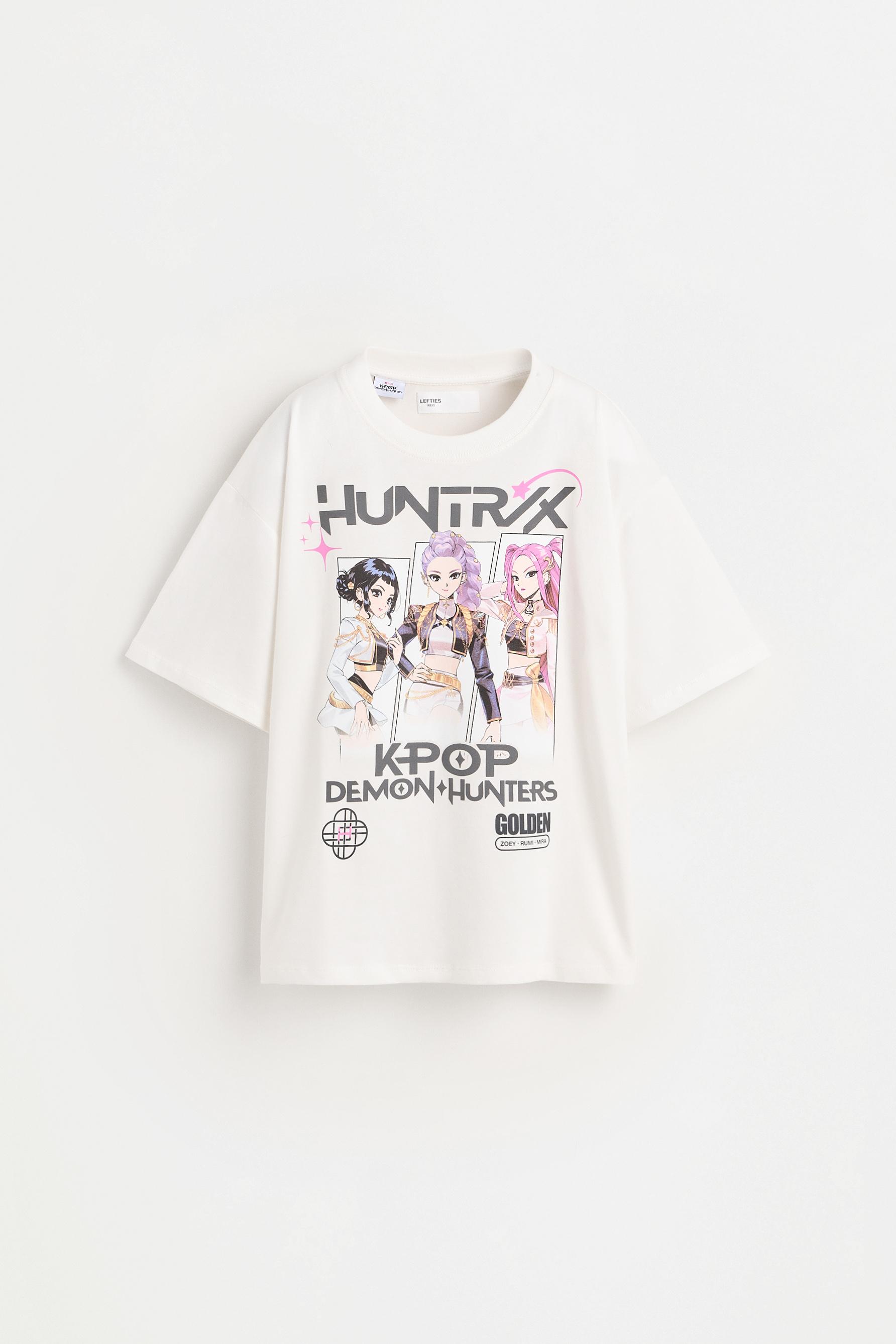 Huntrix K-Pop Demon Hunters™/© Netflix T-shirt — OFF WHITE