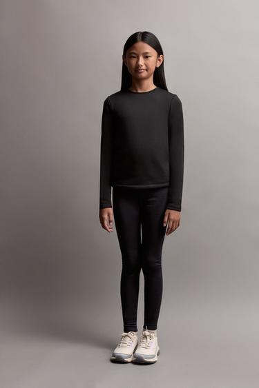 HEAVY WEIGHT Thermal Comfort Leggings — BLACK 1