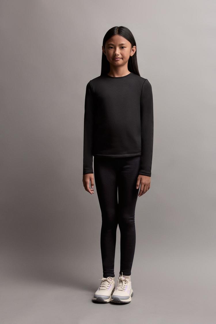 HEAVY WEIGHT Thermal Comfort Leggings — BLACK