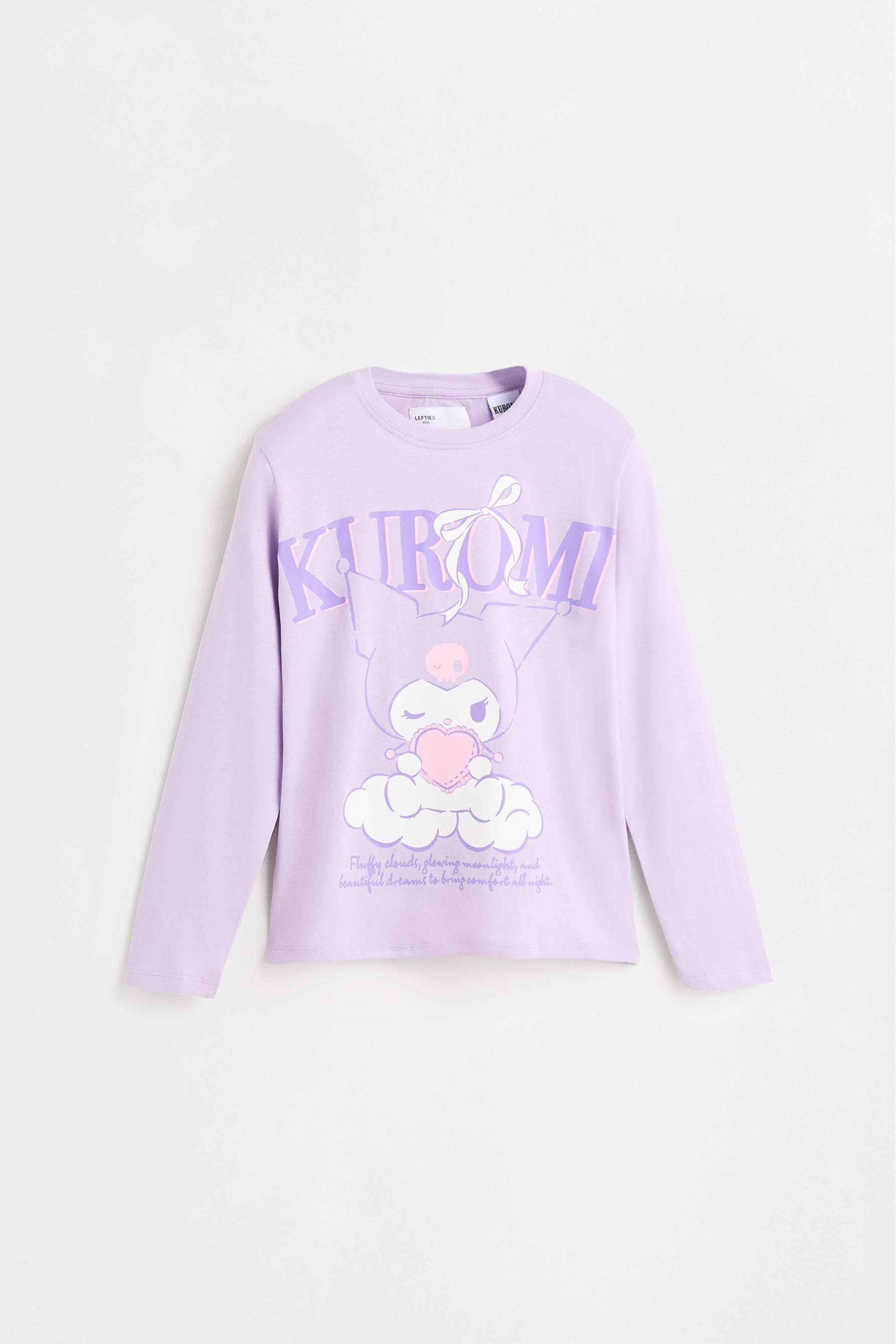 Kuromi ©SANRIO long pyjamas — PALE LILAC