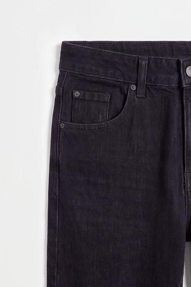 Slim-fit wide-leg jeans — BLACK 7