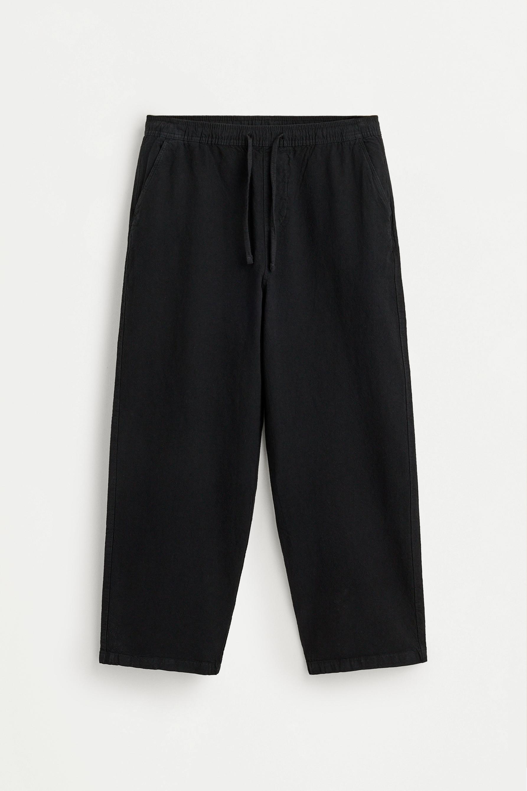 Rustic joggers — BLACK
