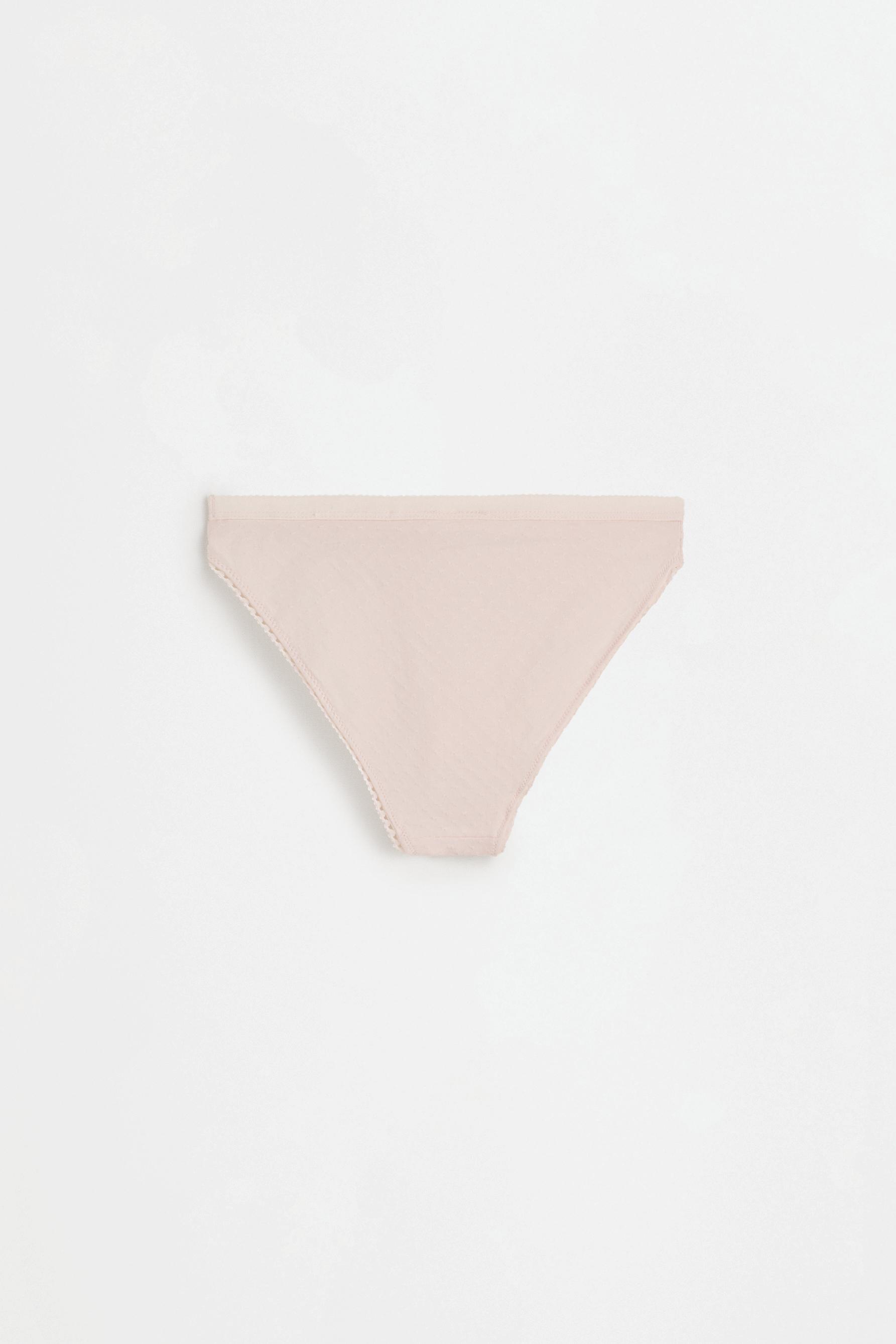 Classic dotted mesh briefs (3-pack) — PINK