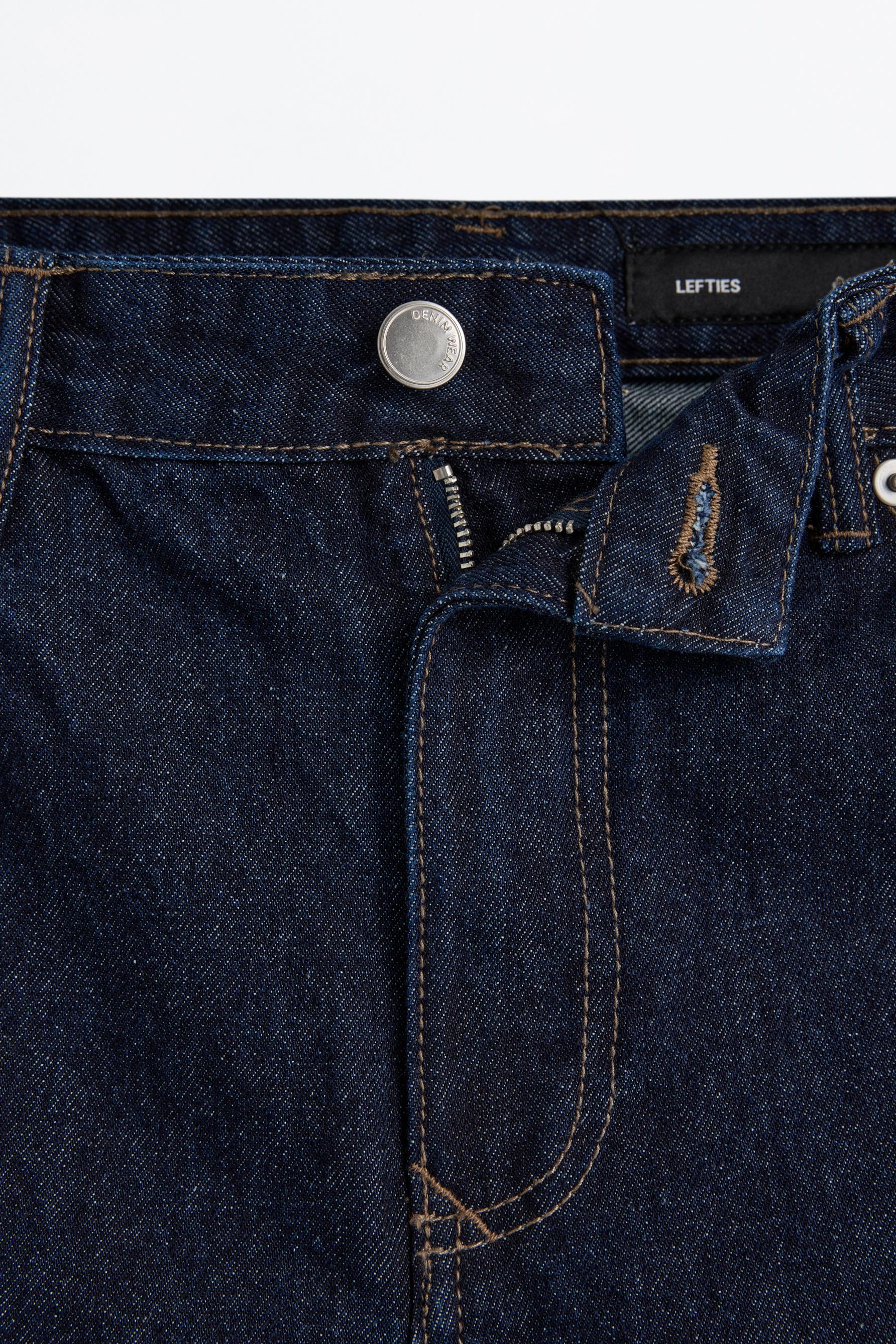 Regular fit denim Bermuda shorts — DARK INDIGO