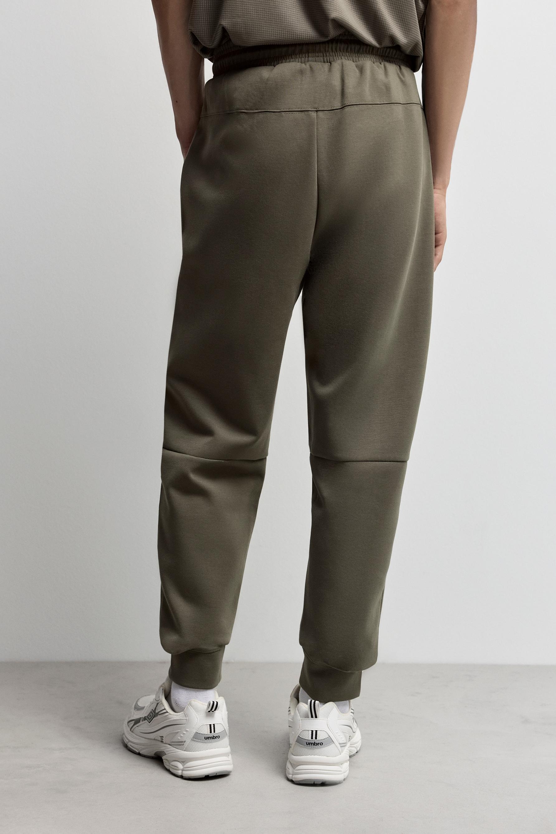 Basic interlock joggers — GREEN
