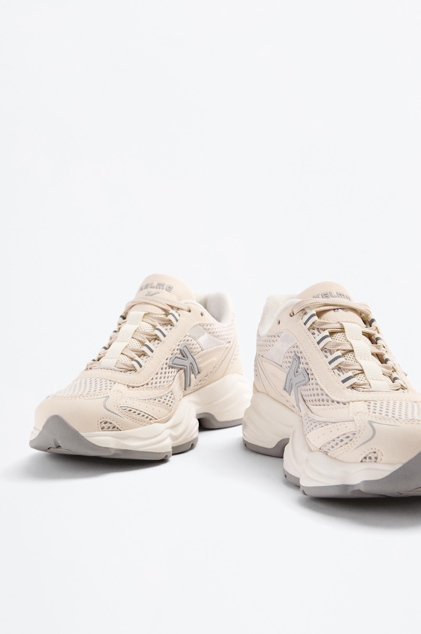 Lefties Ekru Lefties Kelme chunky spor ayakkabı