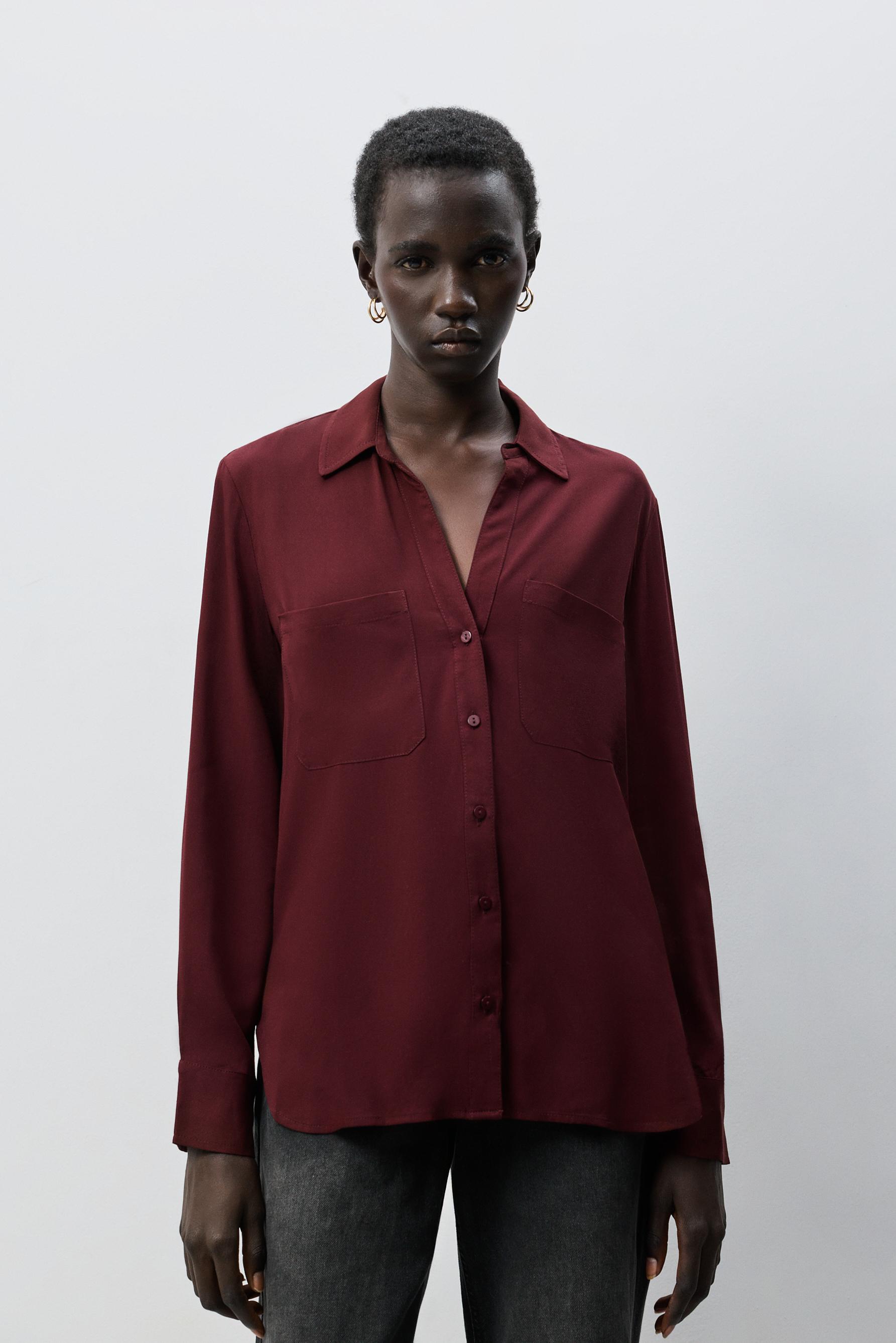 Camisa básica fluida