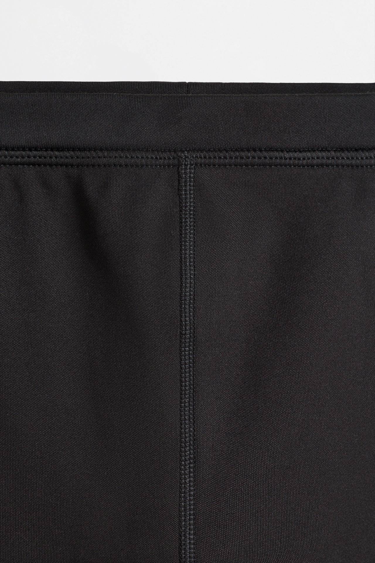 MEDIUM WEIGHT thermal leggings — BLACK