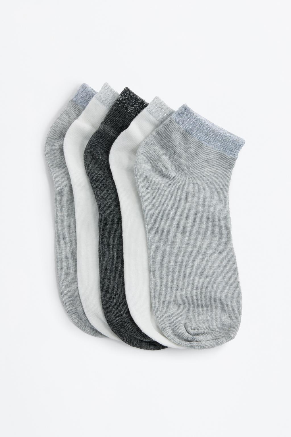 Pack 5 mitjons fins als turmells detalls metal·litzats