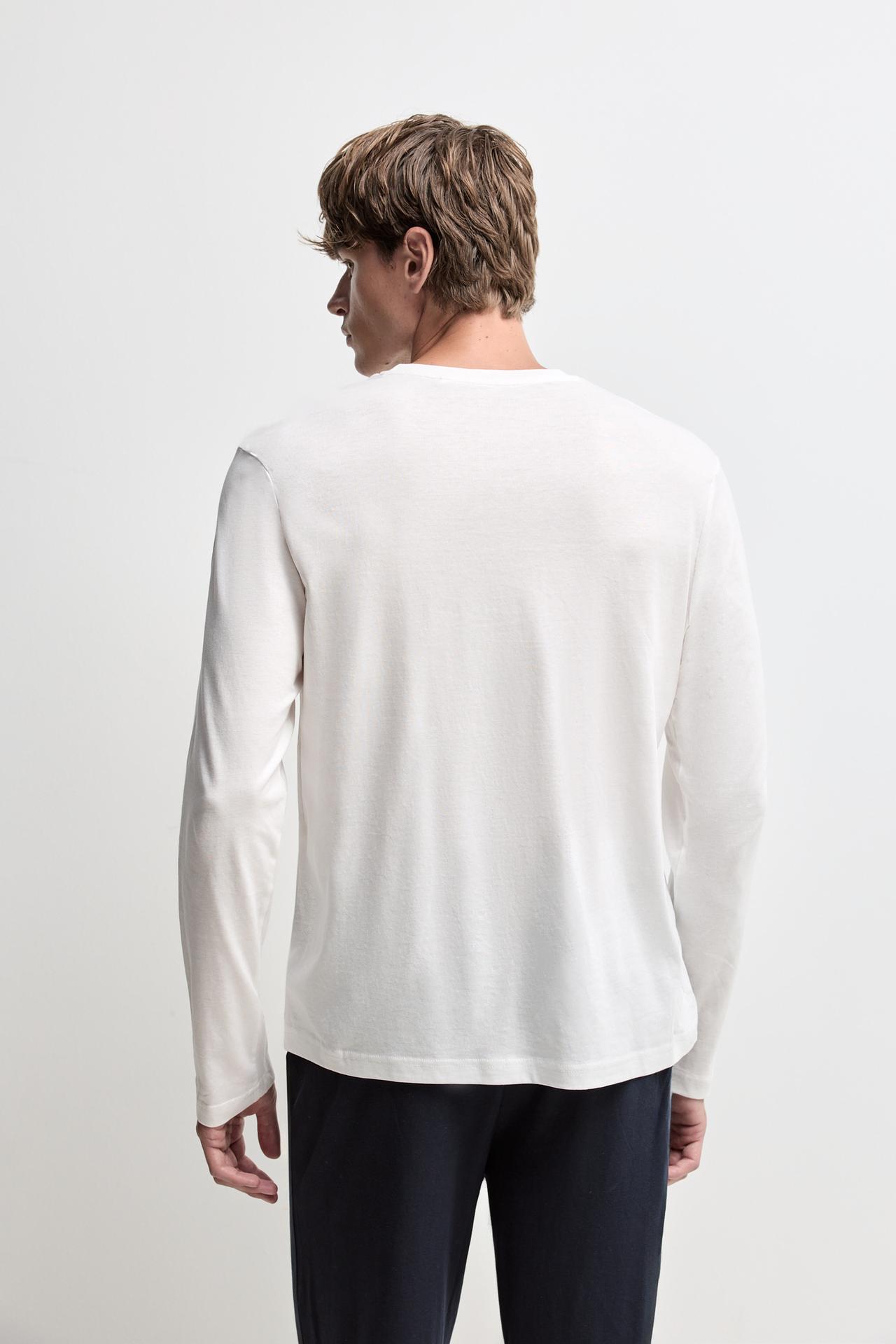 Long printed pyjamas — OFF WHITE
