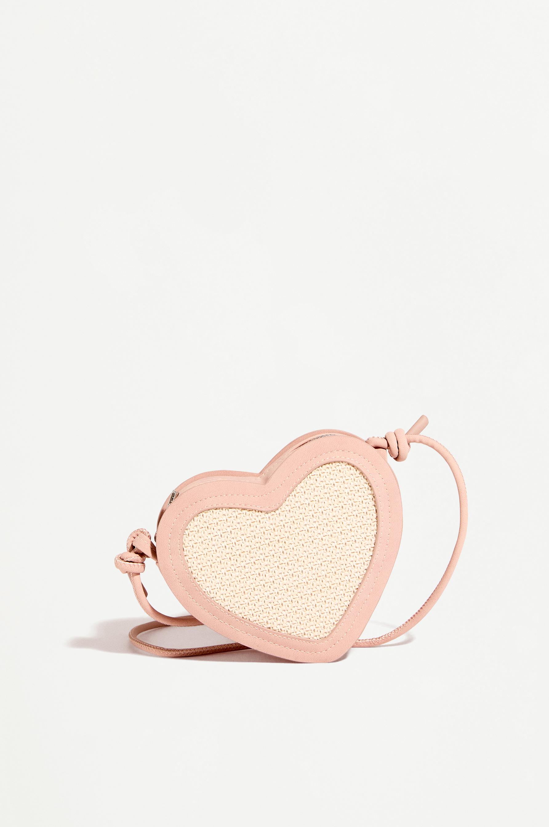 BANDOLERA CORAZON EFECTO RAFIA