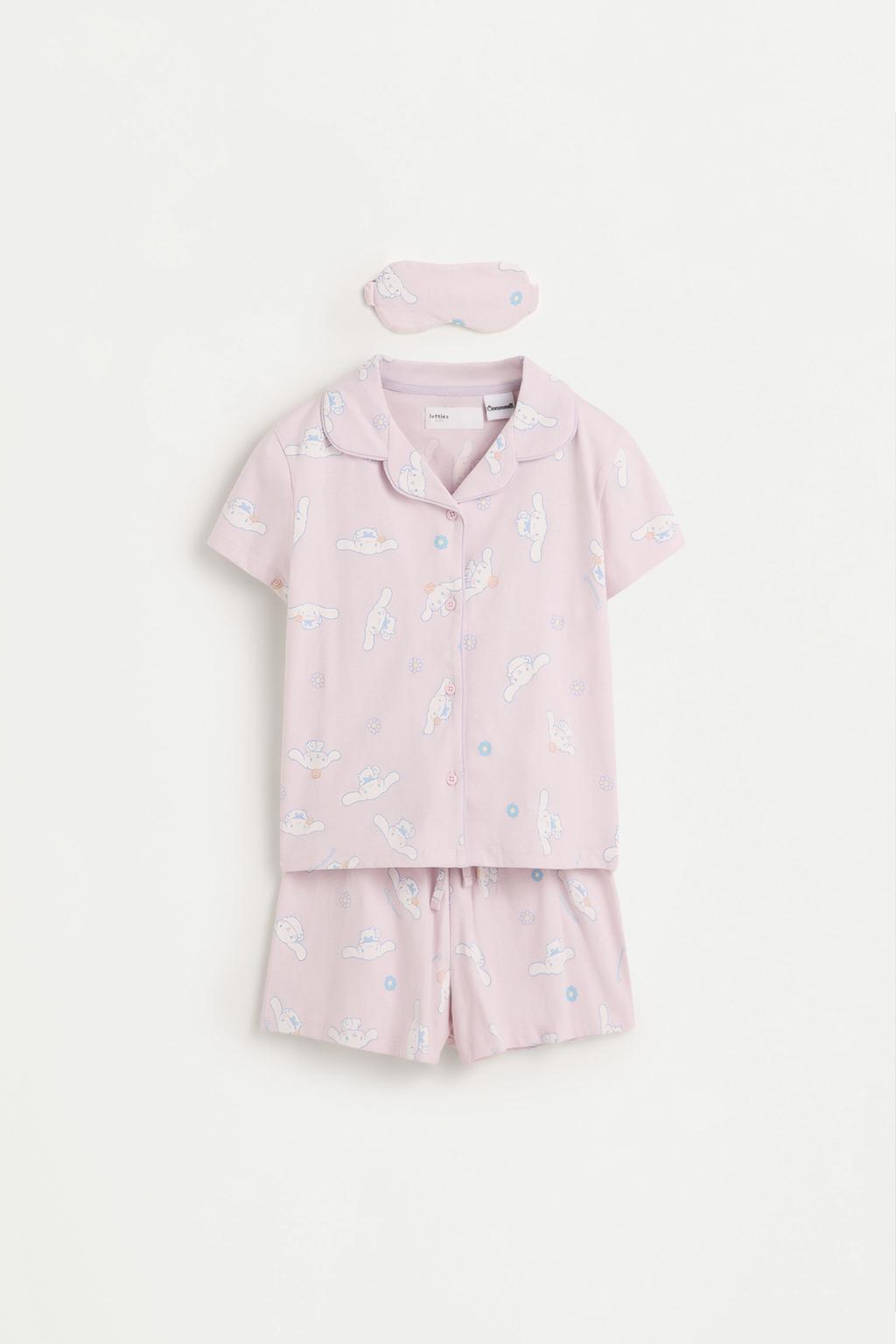 Cinnamoroll ©SANRIO pajama set with eye mask – Lefties – صورة المنتج