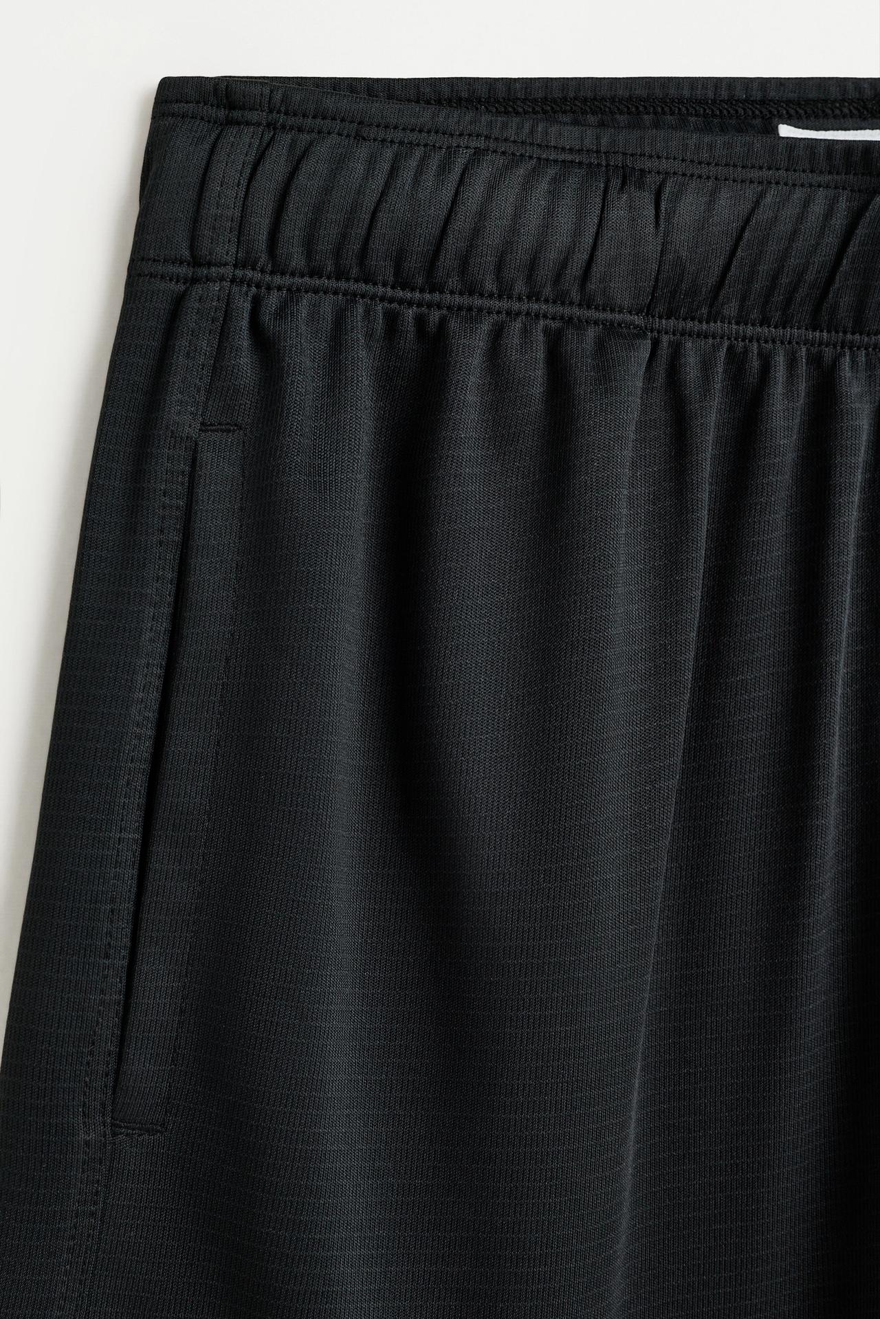 Bermuda sports shorts — BLACK