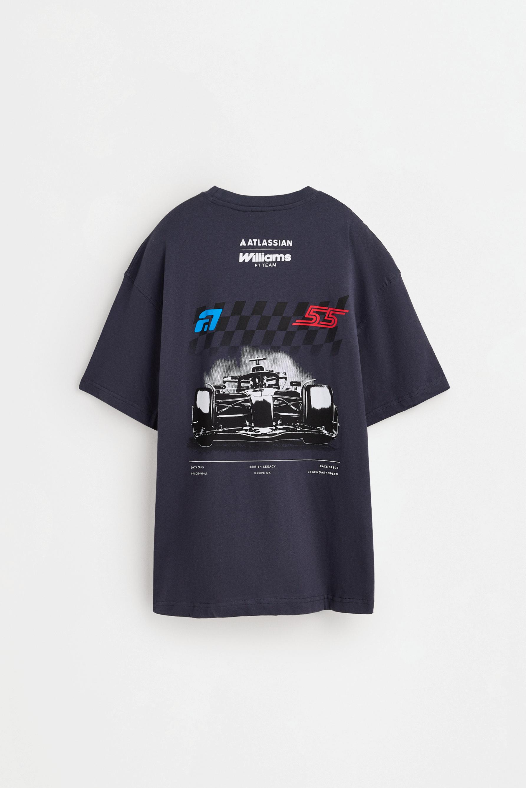 ©2026 Williams Printed T-shirt — NAVY