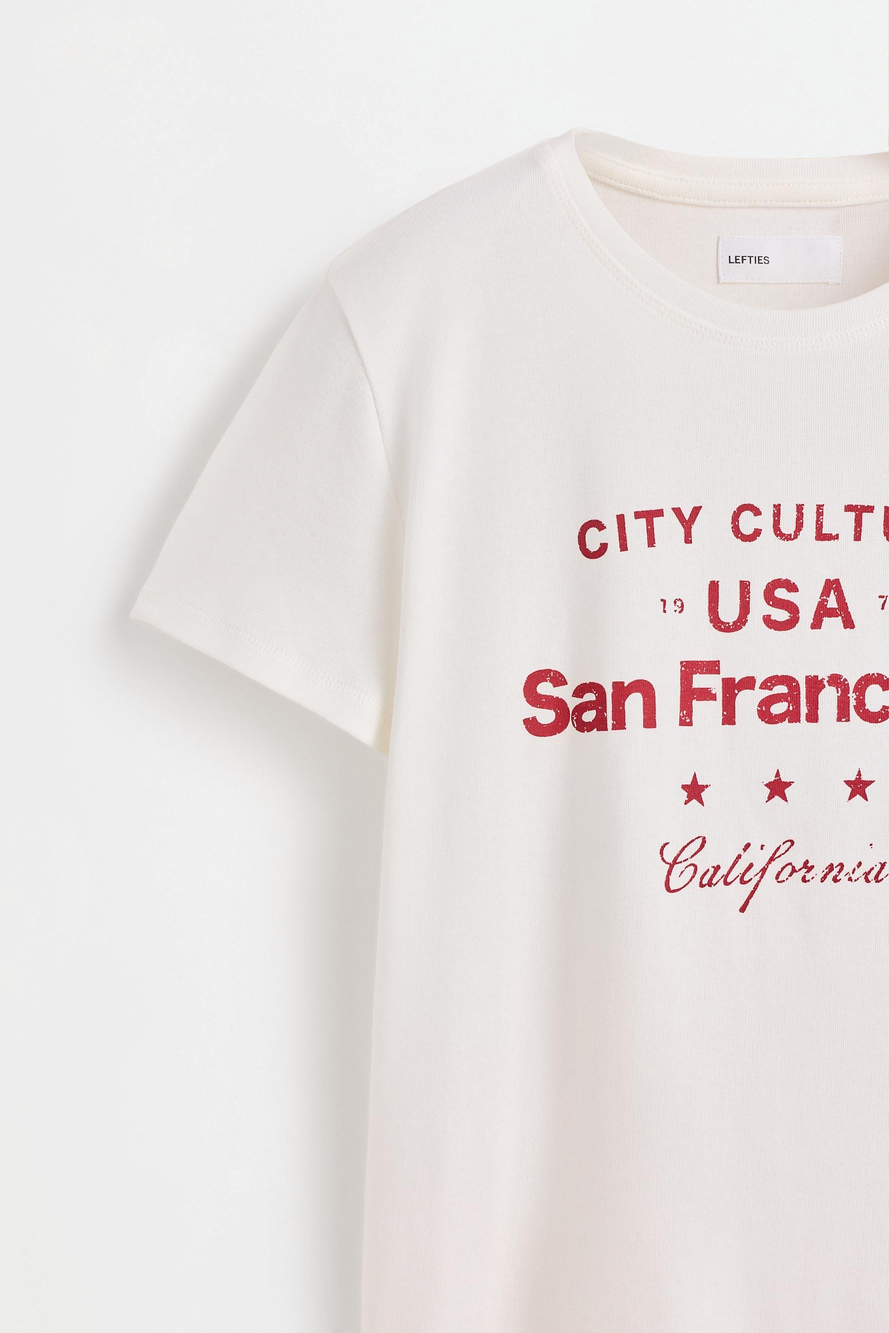 Printed T-shirt — ECRU