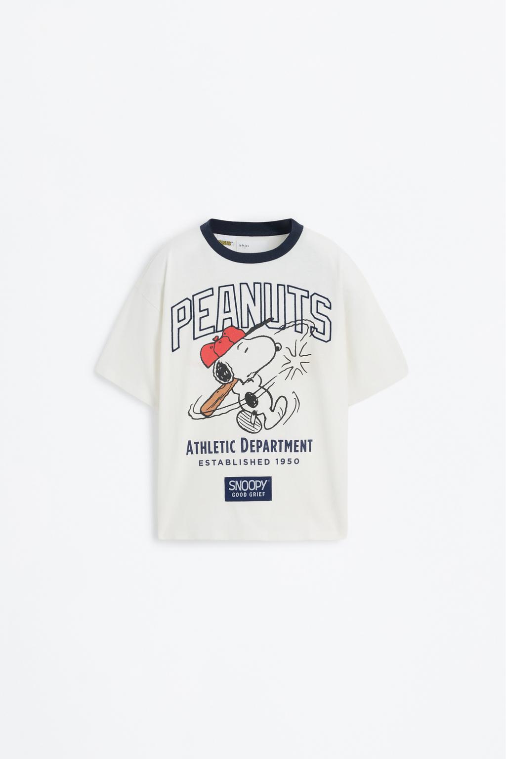 T-shirt Snoopy Peanuts™ bordados