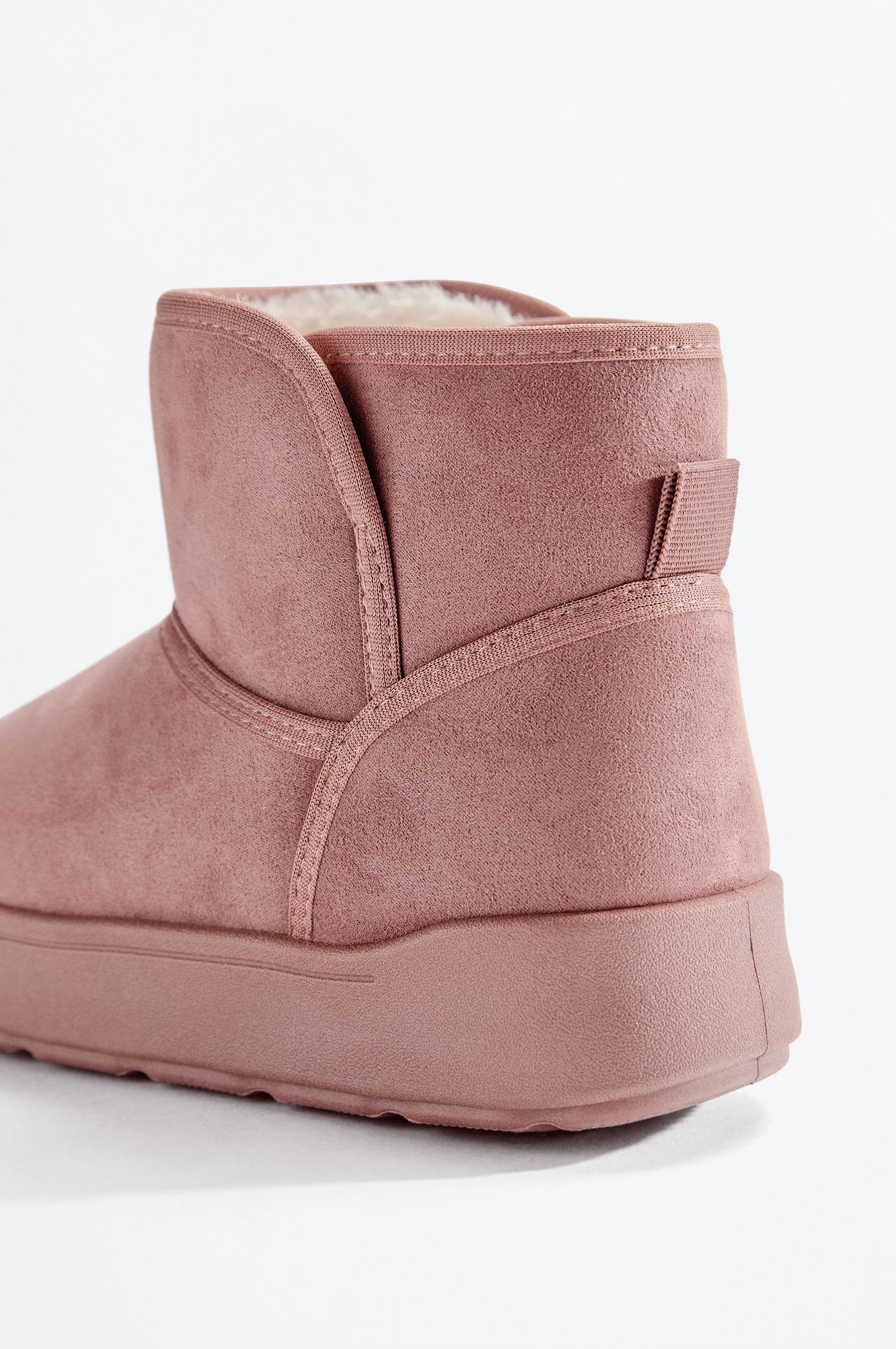 Lined ankle boot — RED