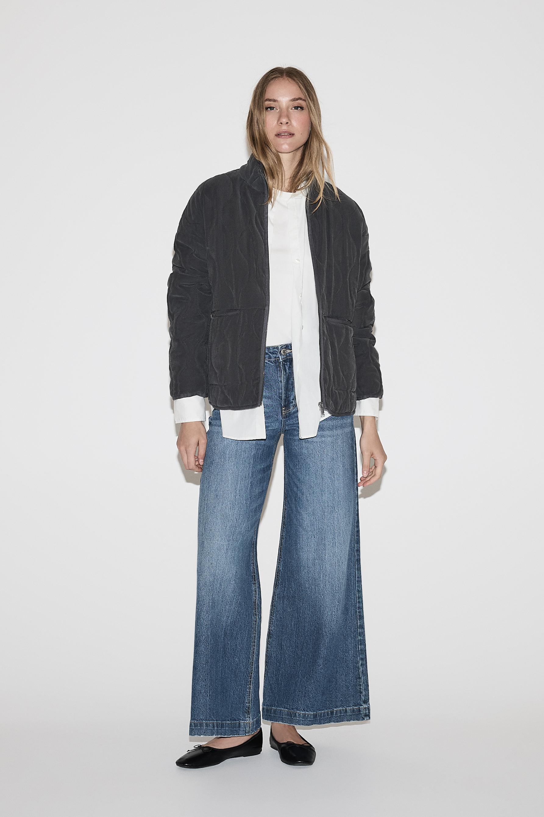 Quilted jacket — ANTHRACITE GREY