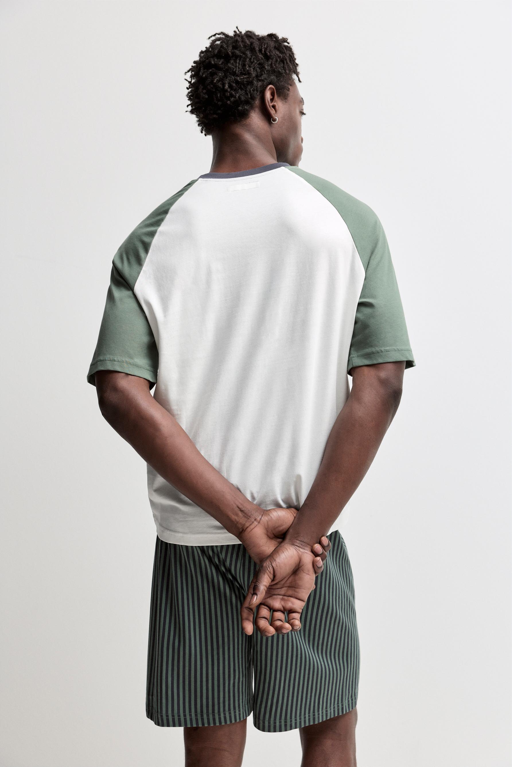 Short printed pyjamas — OFF WHITE