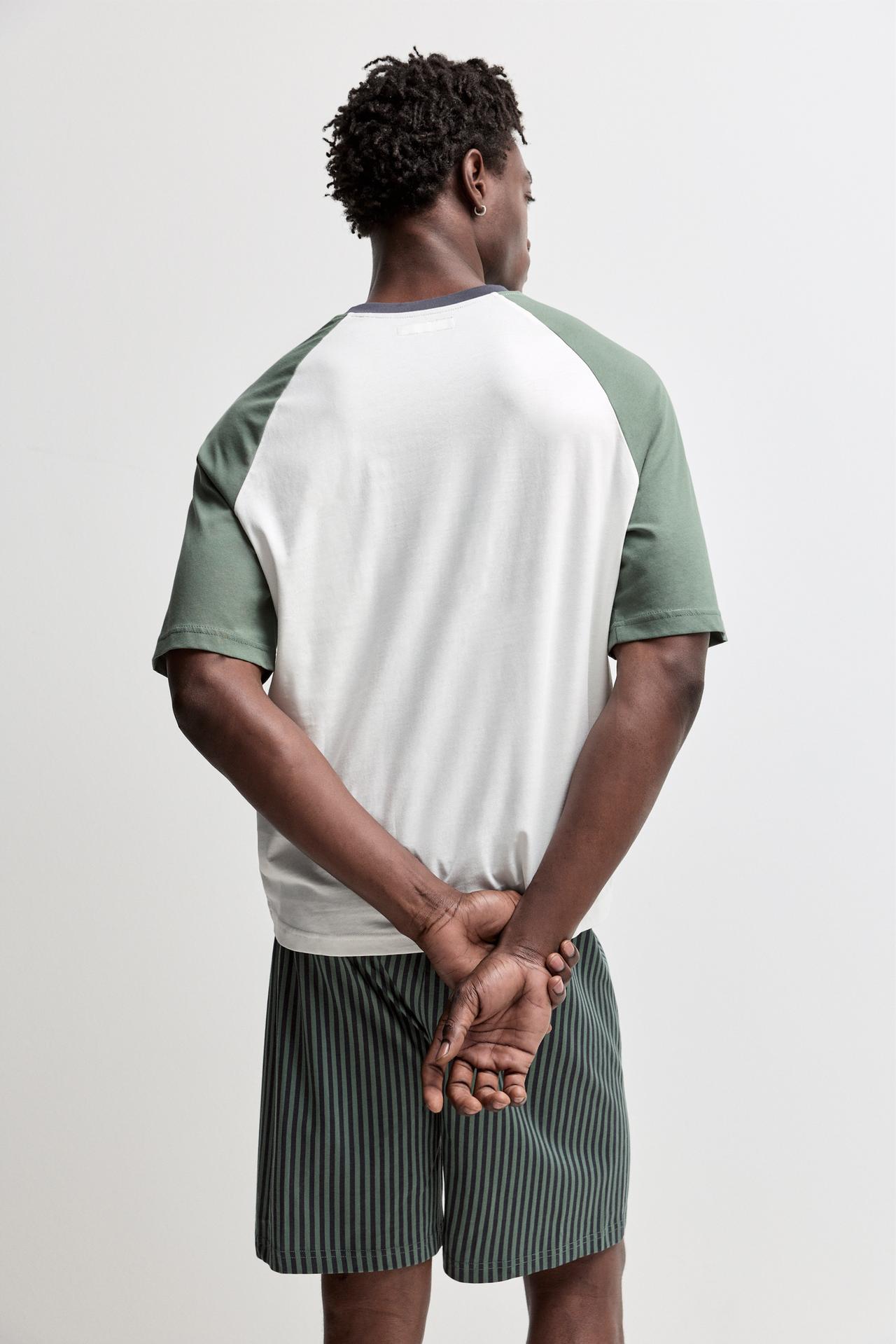 Short printed pyjamas — OFF WHITE