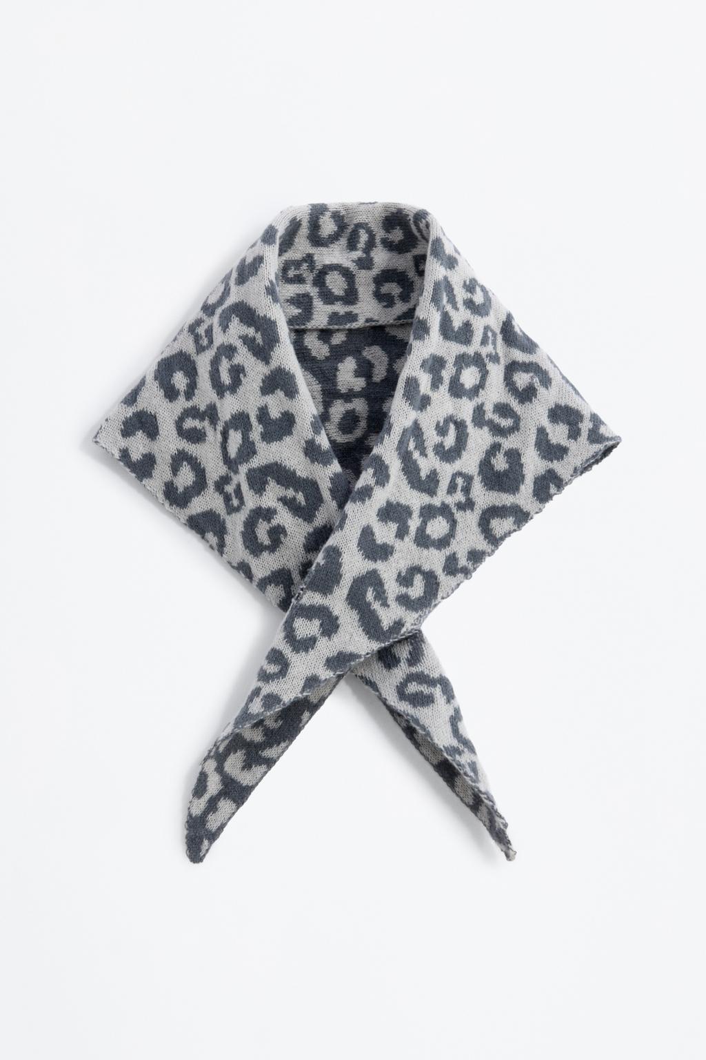 Bandana de malha animal print
