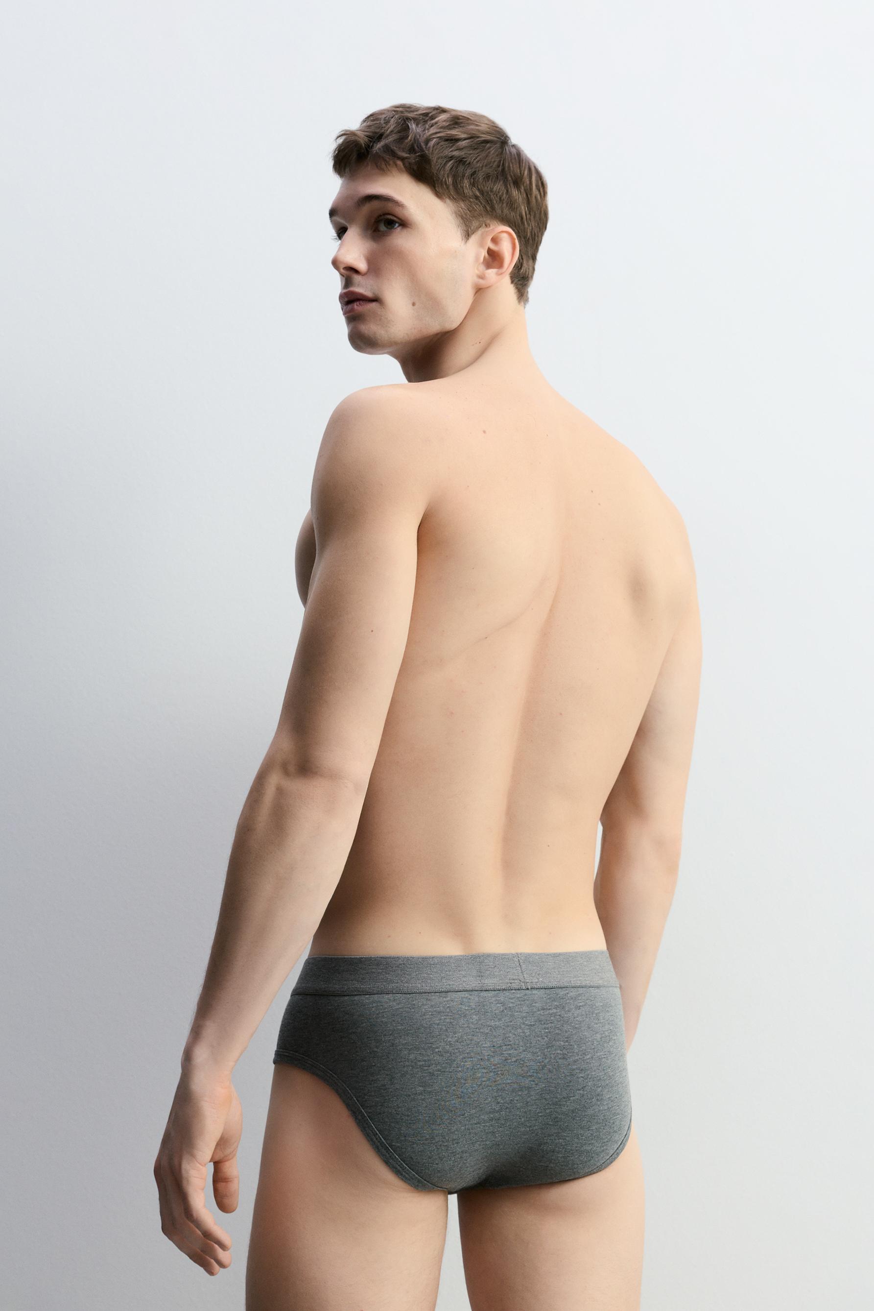 Briefs (3-Pack) — GREY