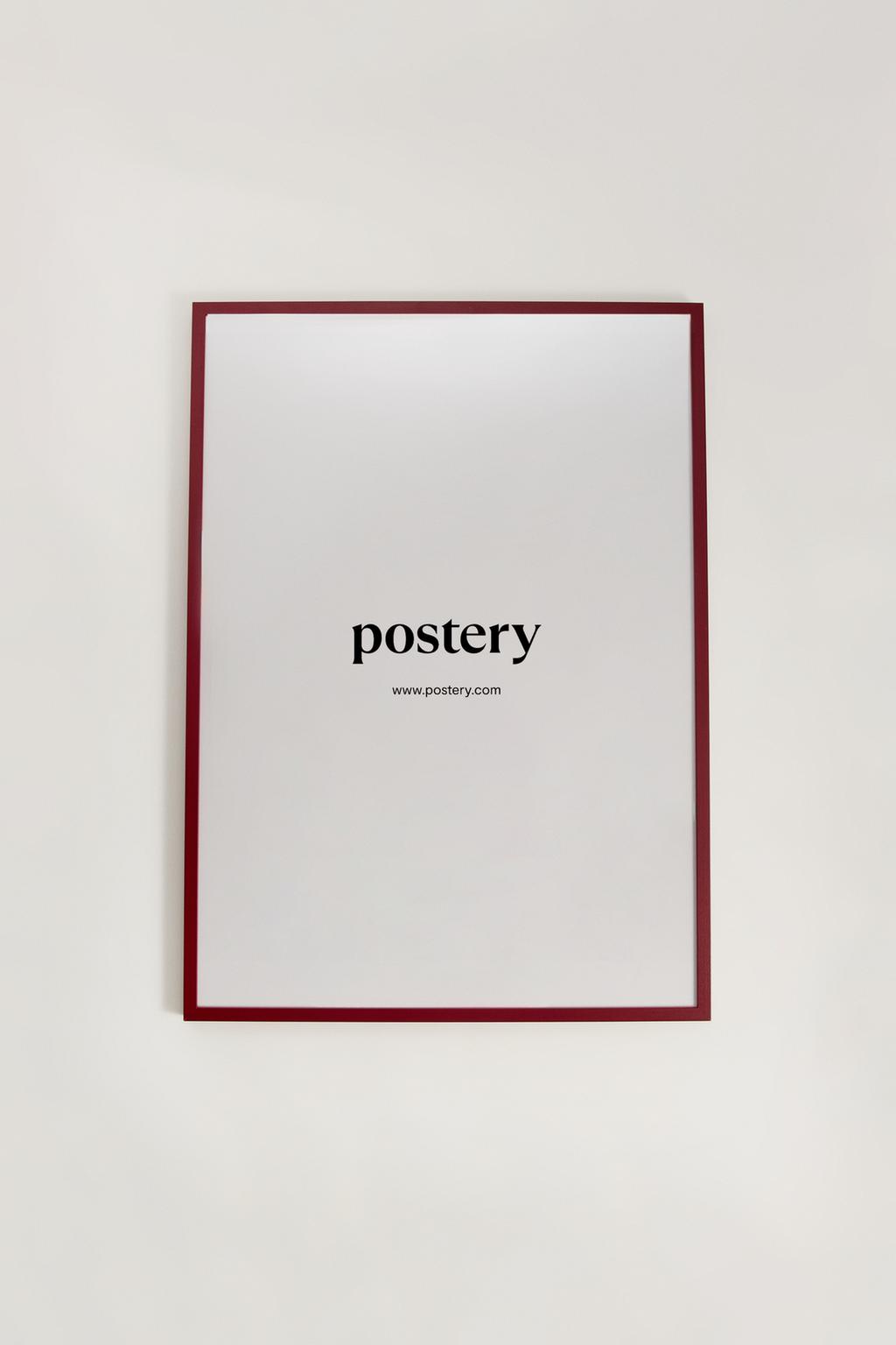 POSTERY 50 x 70 cm-ko Markoa haritz egurrez