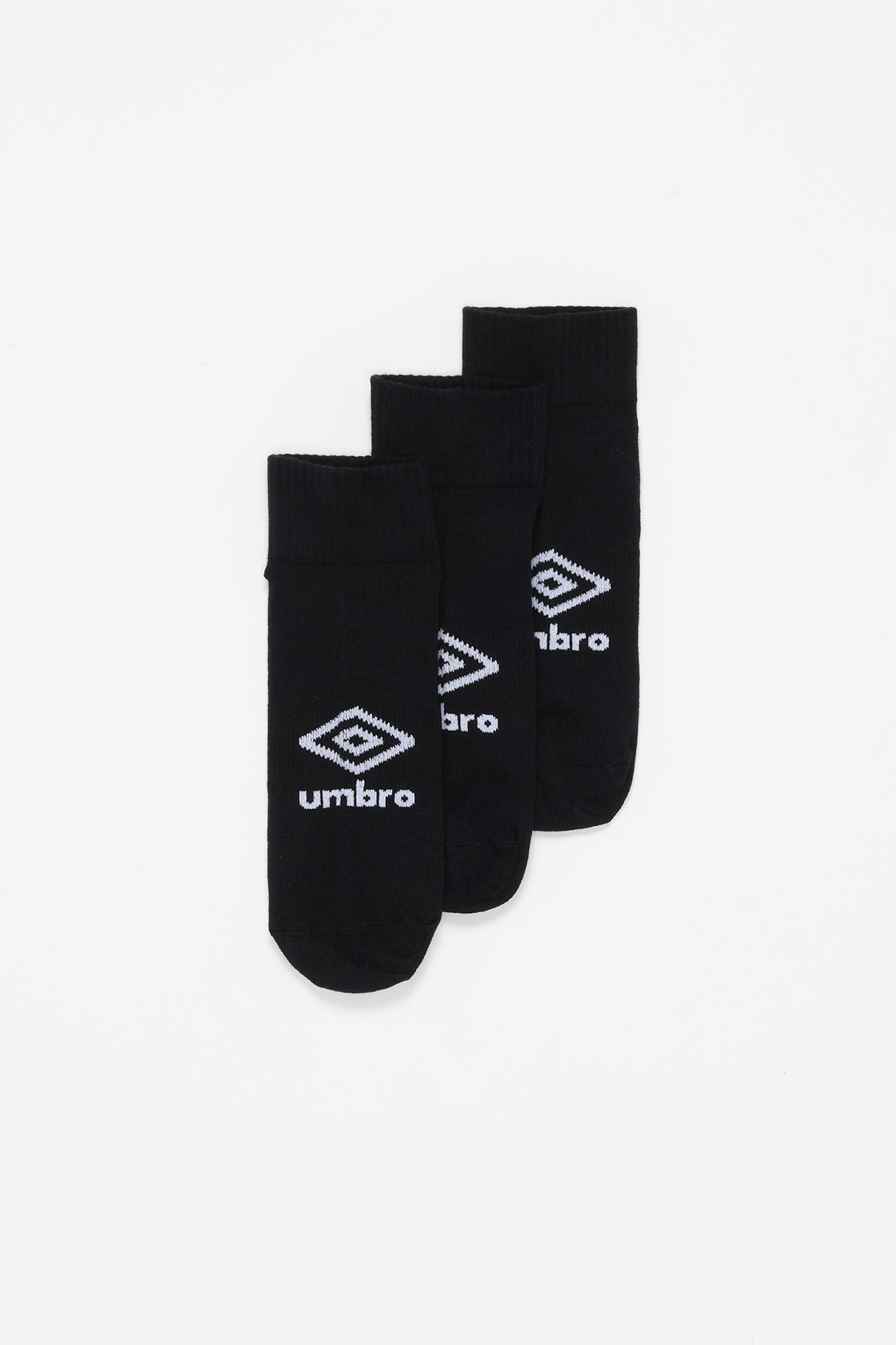 Conjunto de 3 pares de meias soquetes Umbro x Lefties