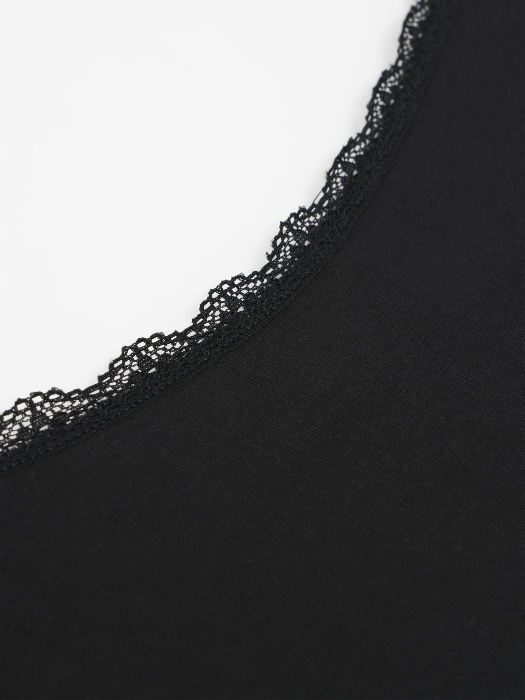 Stretch cotton hipster briefs (3-pack) — BLACK