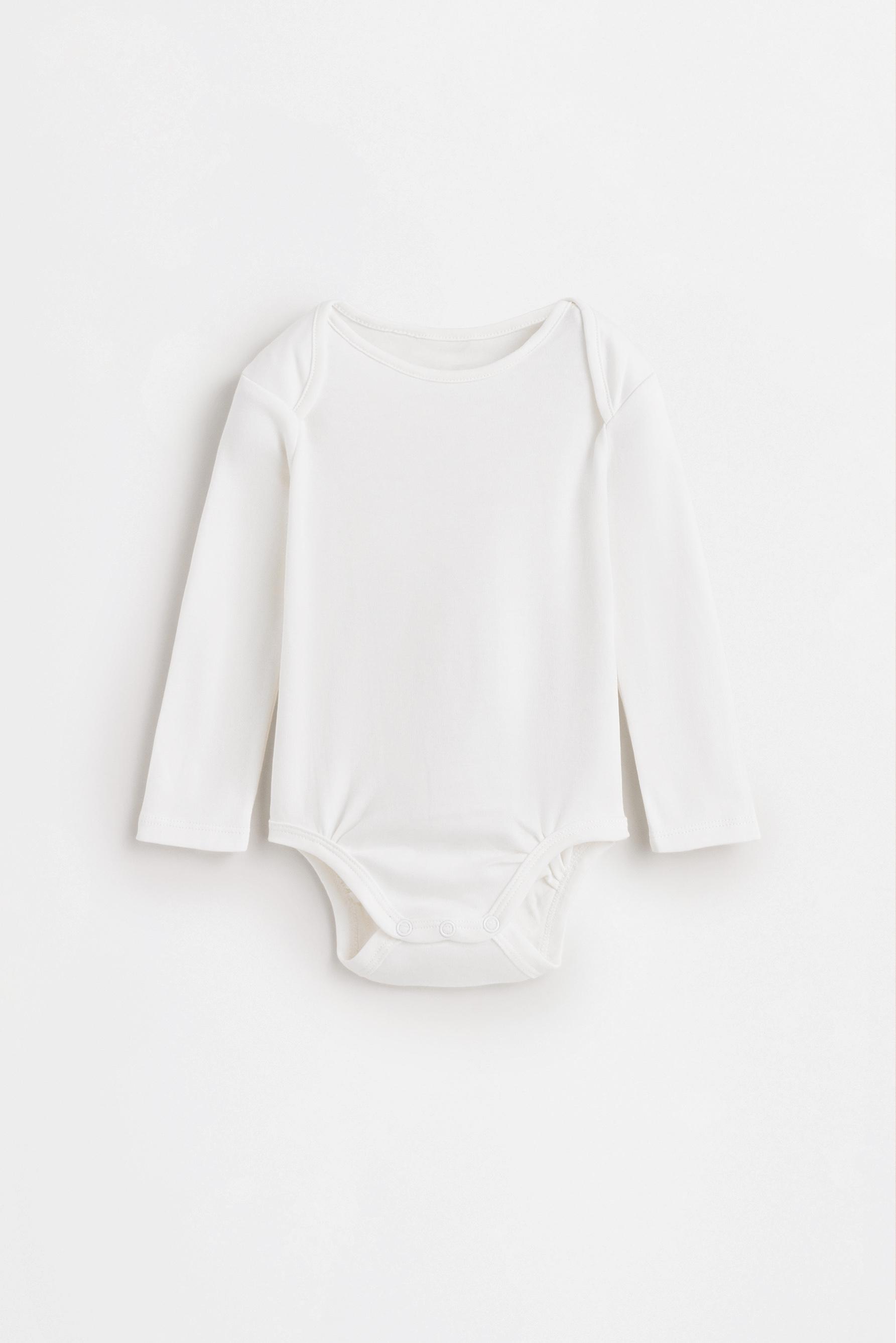 Long sleeve bodysuits (4-pack) — GREEN