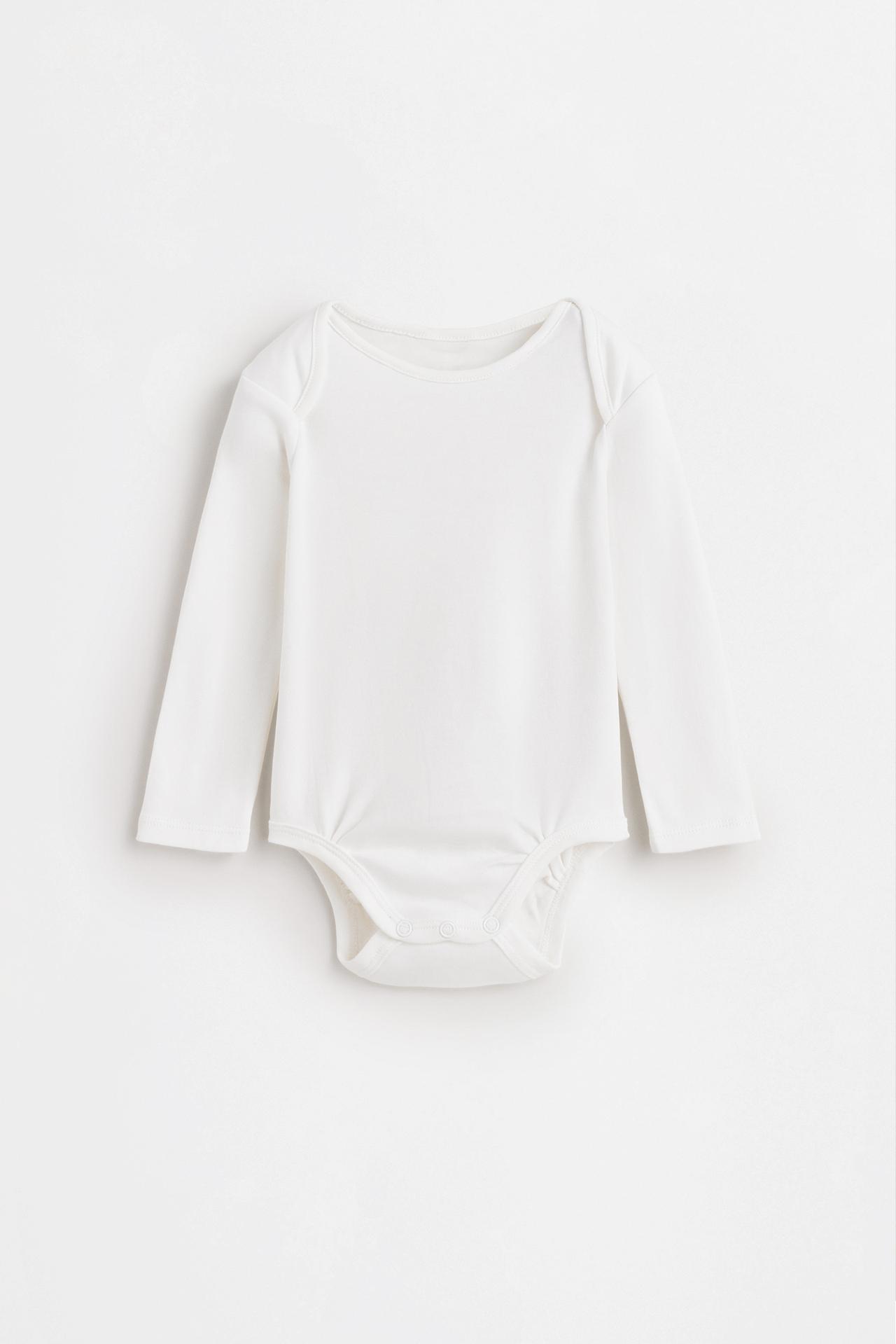 Long sleeve bodysuits (4-pack) — GREEN