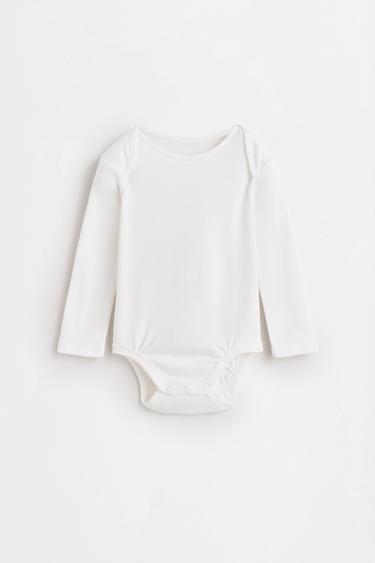 Long sleeve bodysuits (4-pack) — GREEN 2