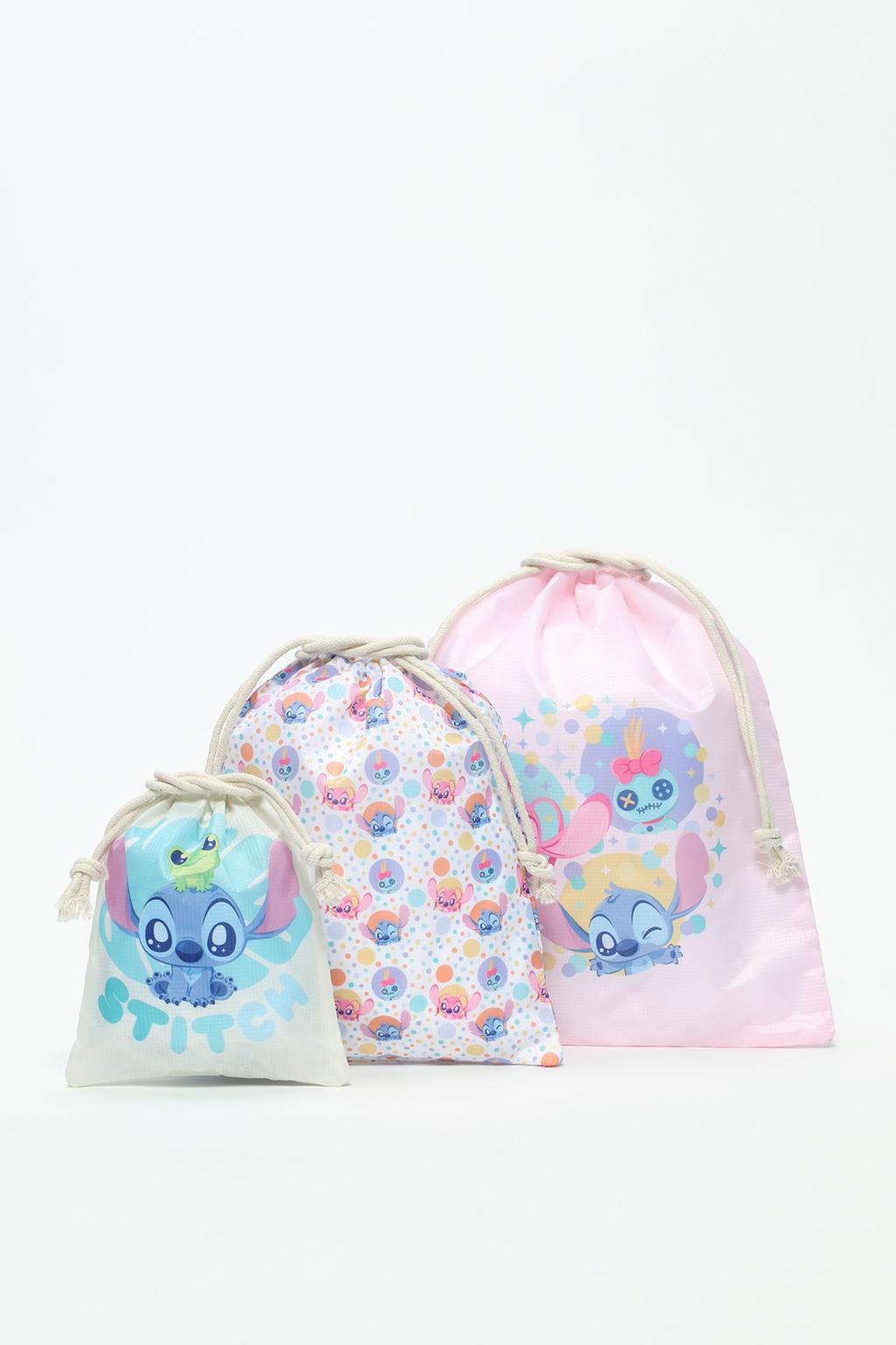 Pack de 3 bolsiñas Lilo & Stitch ©Disney