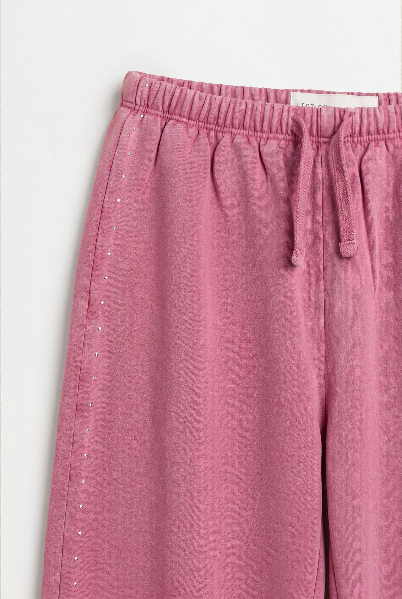 Studded culottes — DARK PINK