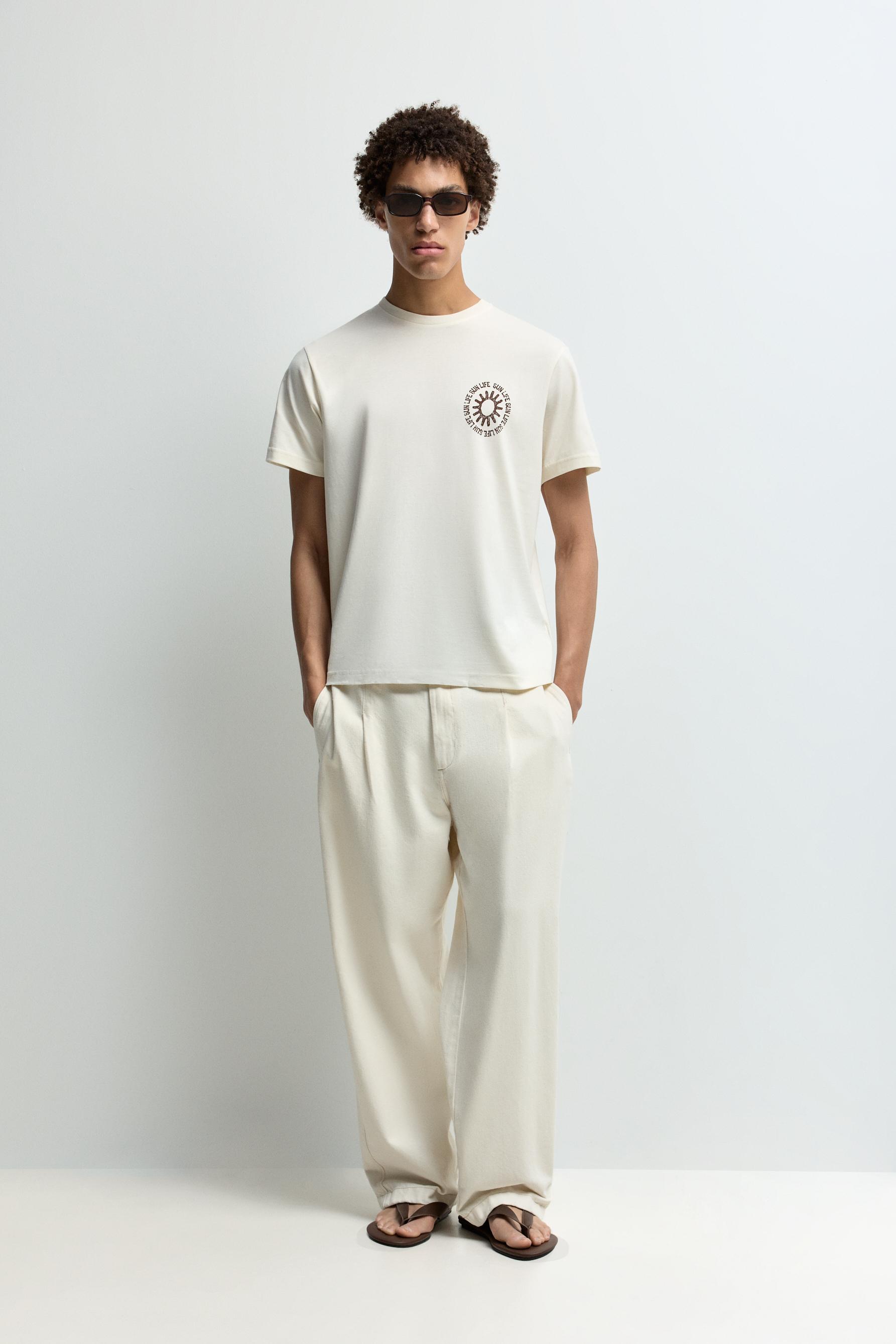 Printed T-shirt — BUTTER