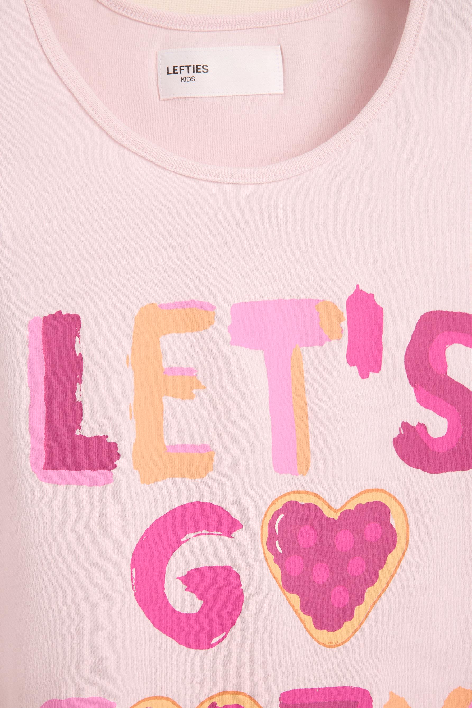 Printed strappy pyjamas — PALE PINK