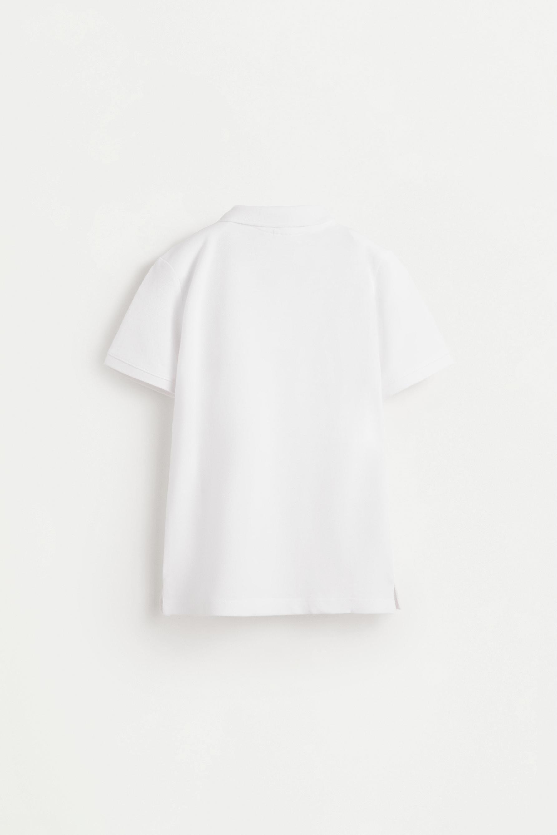 Basic polo shirt — OFF WHITE