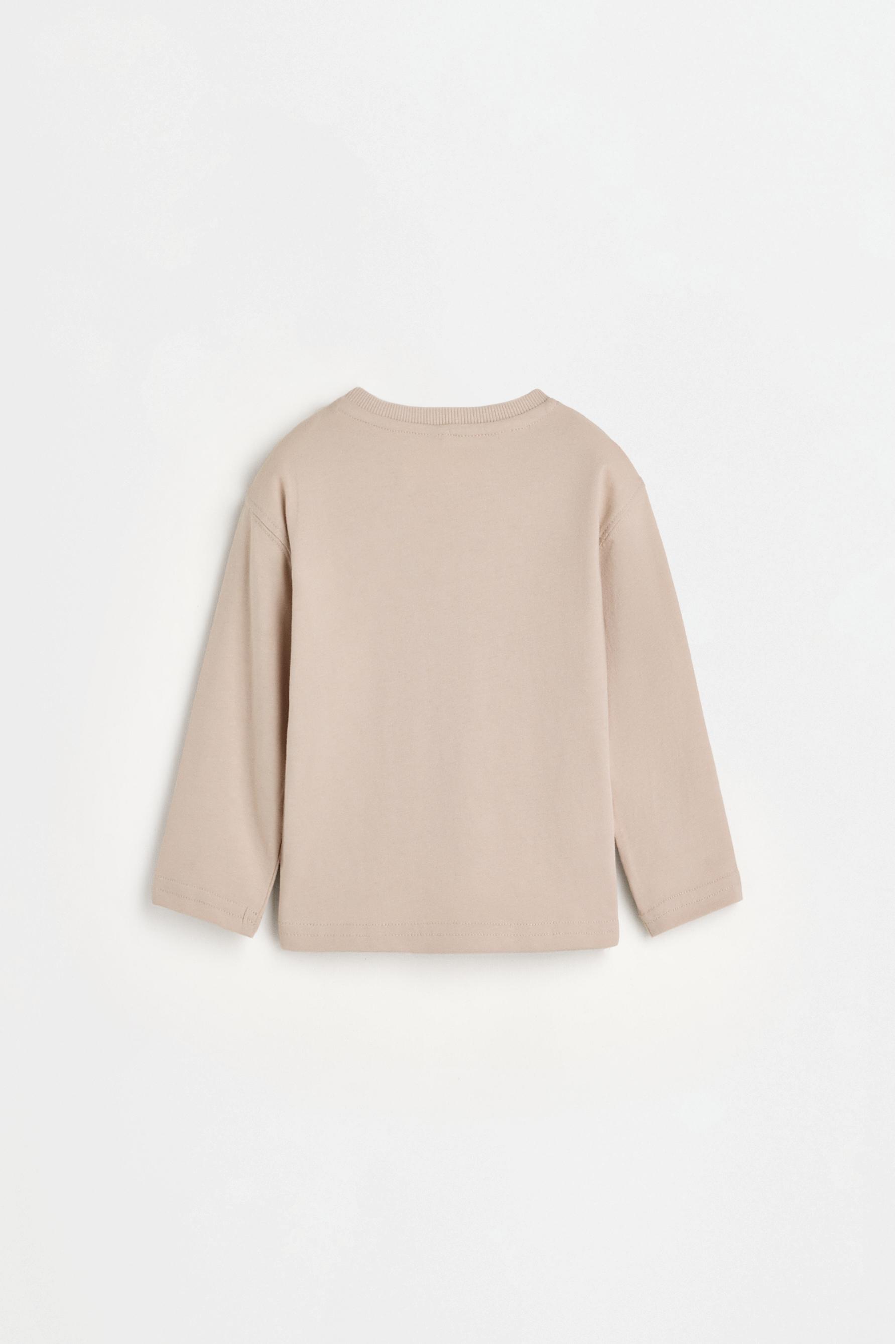 Pack of 4 plain long sleeve T-shirts — OCHRE