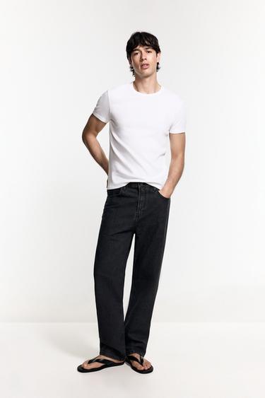 Straight jeans — CHARCOAL 1